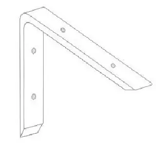 Dolle Konsole Thor 240 x 290 x 30 mm