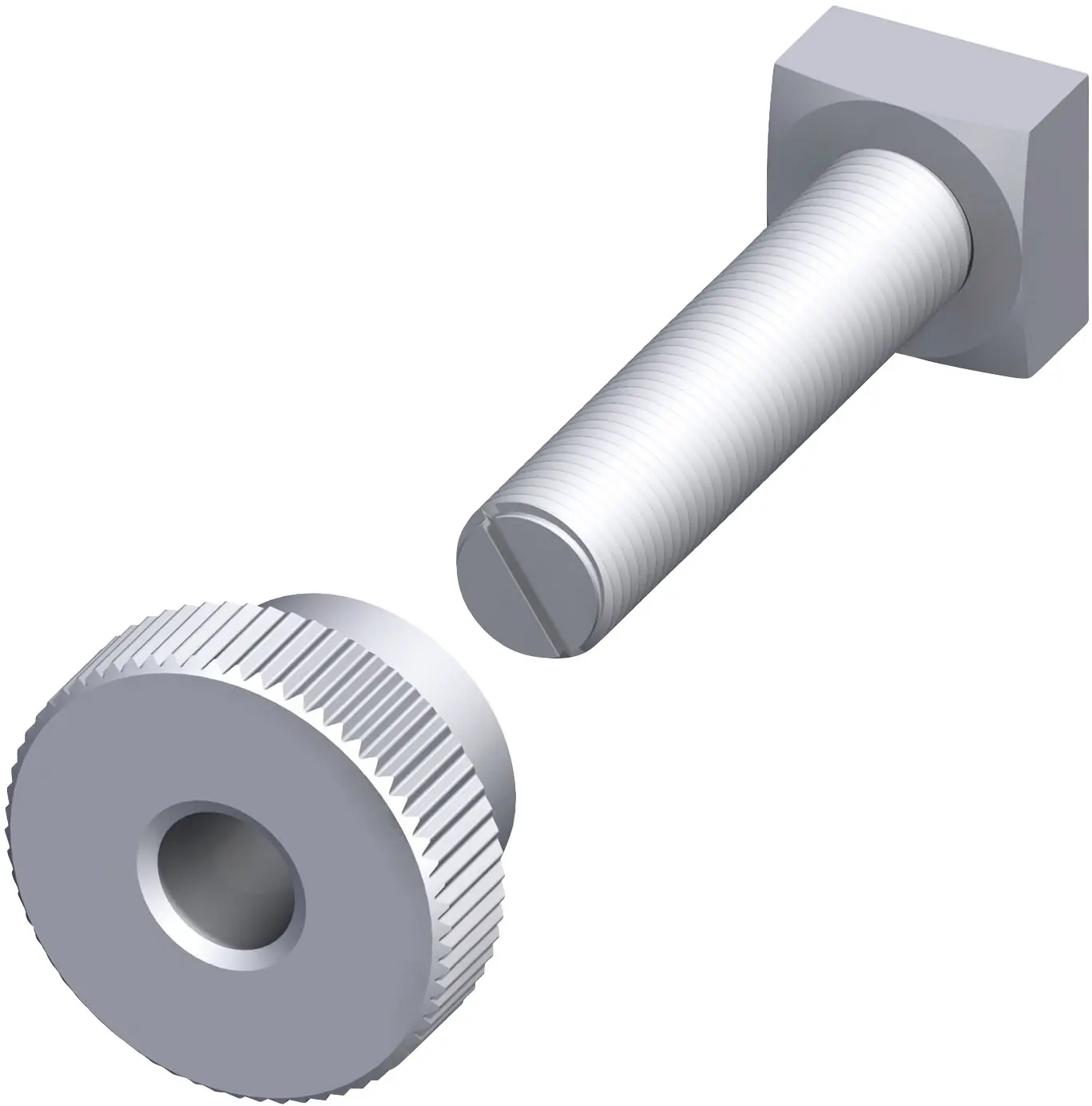 coaxis®-Haken-Befestigungs-Set M5, PVC (Kunststoff) glatt schwarz