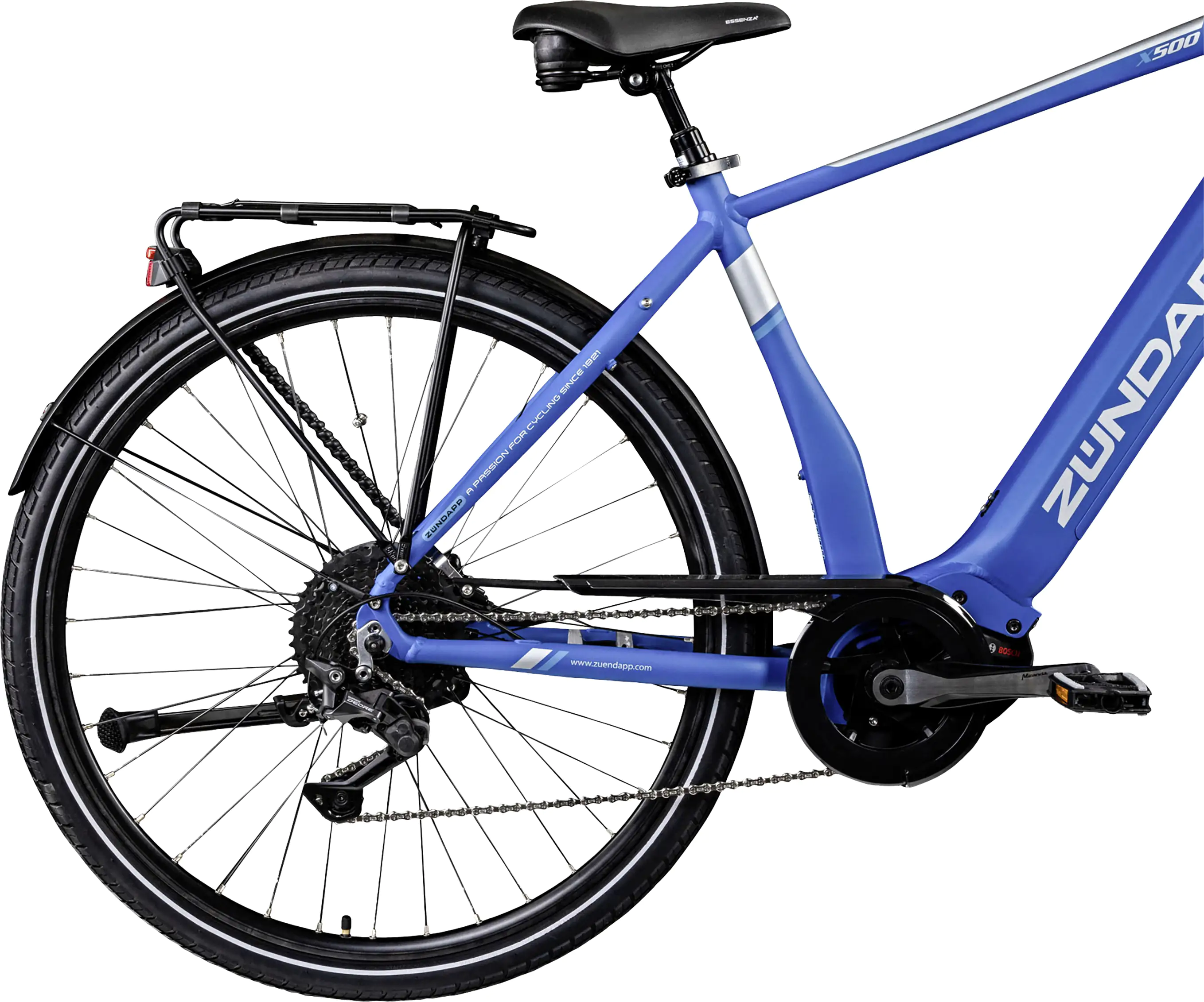 Zündapp E-Bike Trekking X500 28 Zoll 11-Gang 500 Wh blau