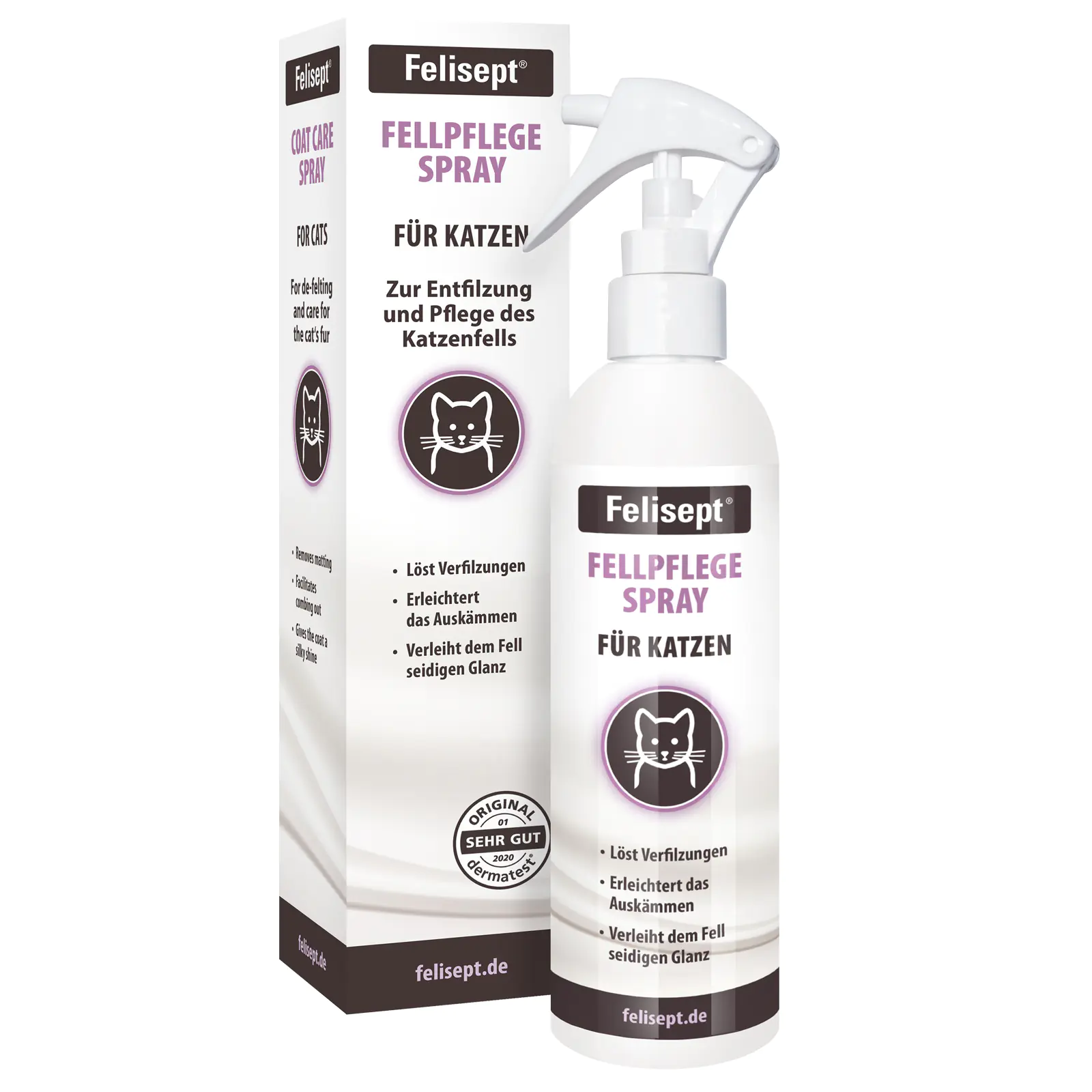 Felisept Fellpflegespray für Katzen 250 ml Felisept Fellpflegespray für Katzen 250 ml