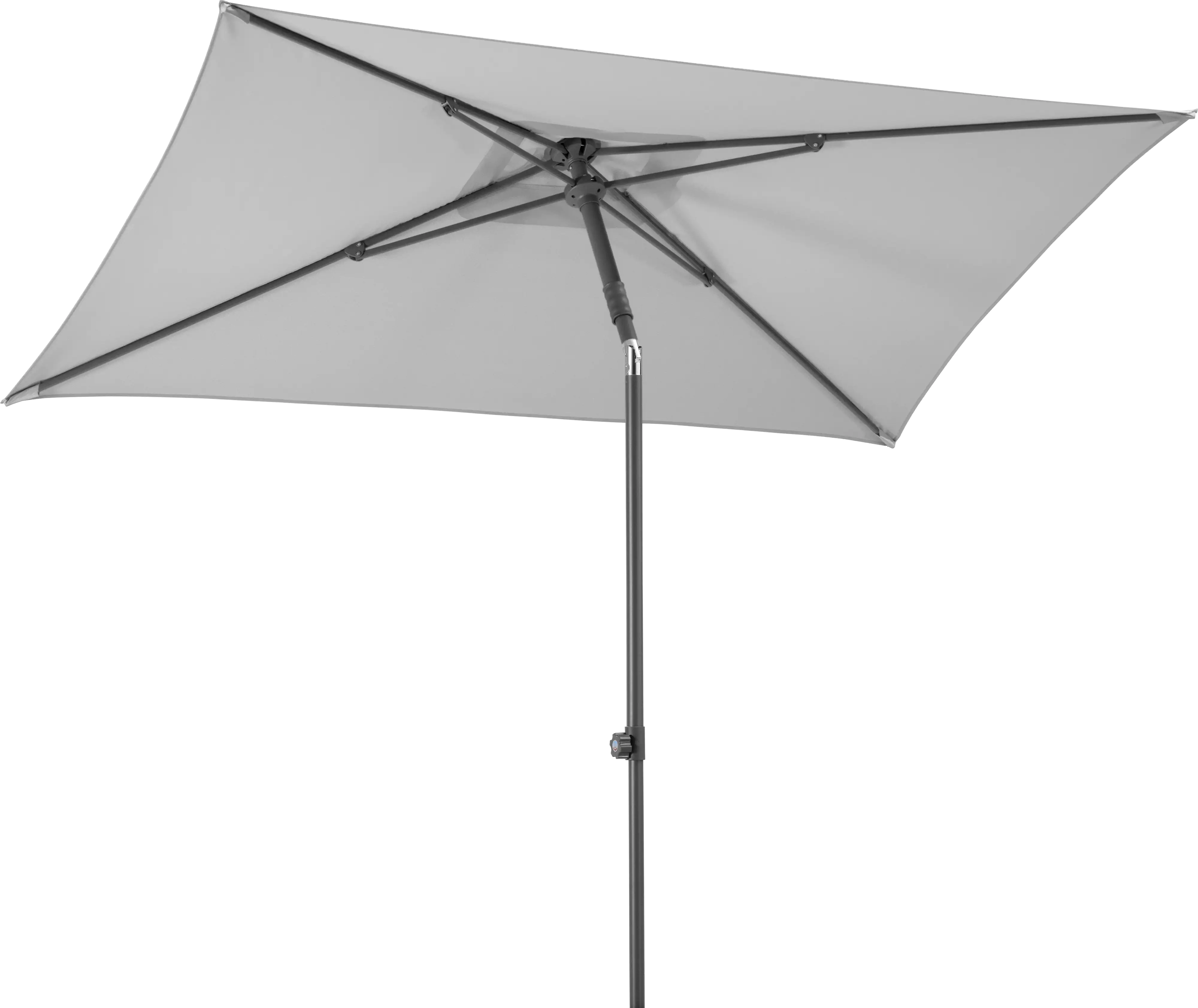 Schneider Sonnenschirm Sevilla silbergrau 240 x 140 cm