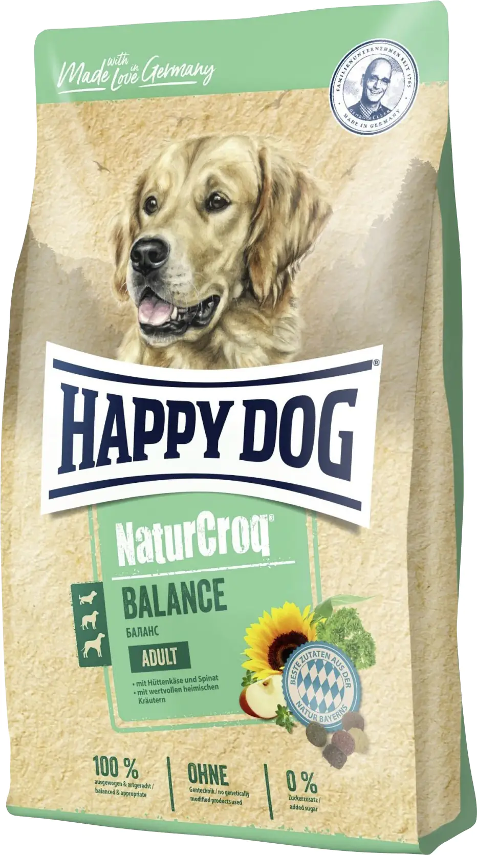 Happy Dog Hundefutter NaturCroq Balance 4 kg