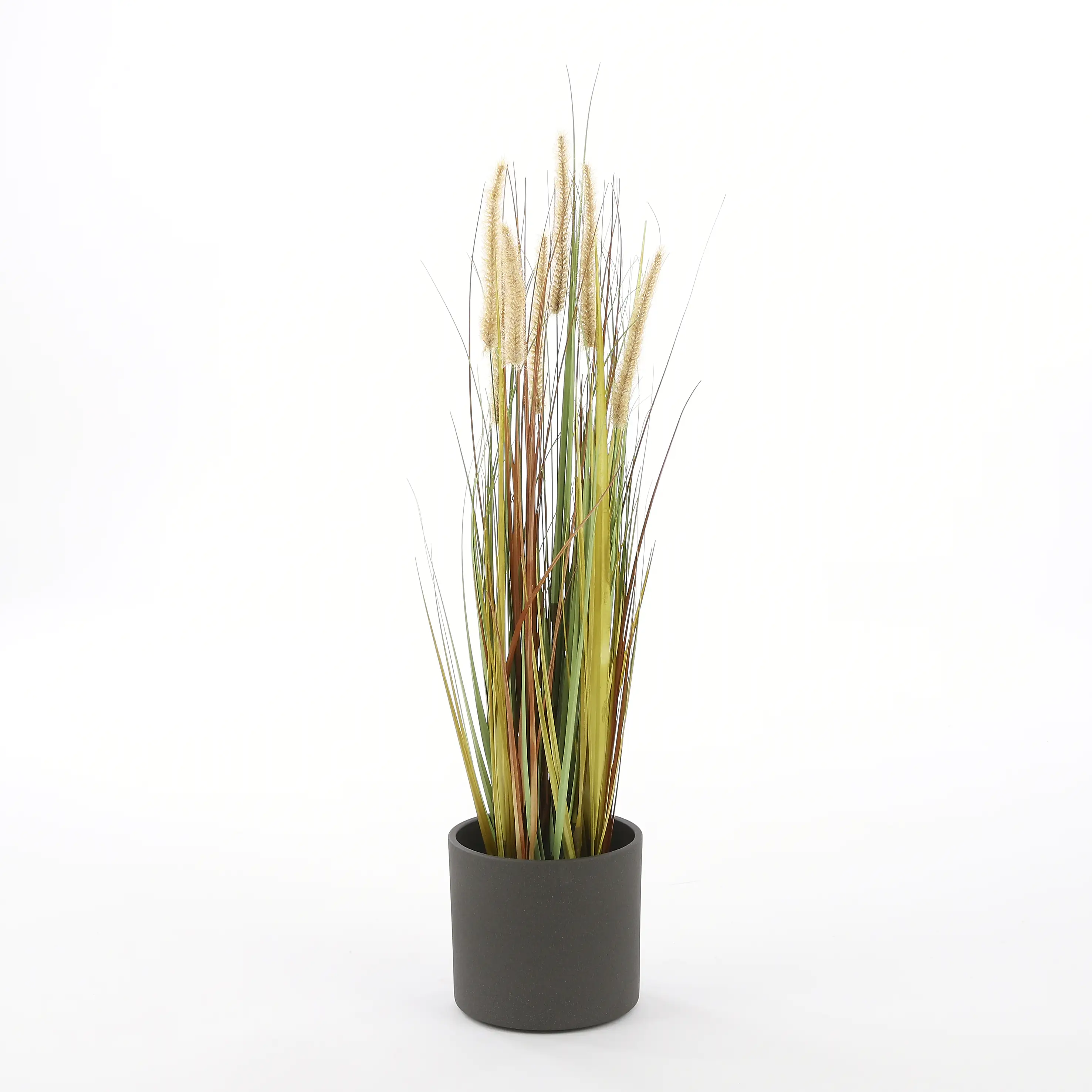 Mica Decorations Blumentopf Keramik Era  Ø 32,5 x 31 cm dunkel grau