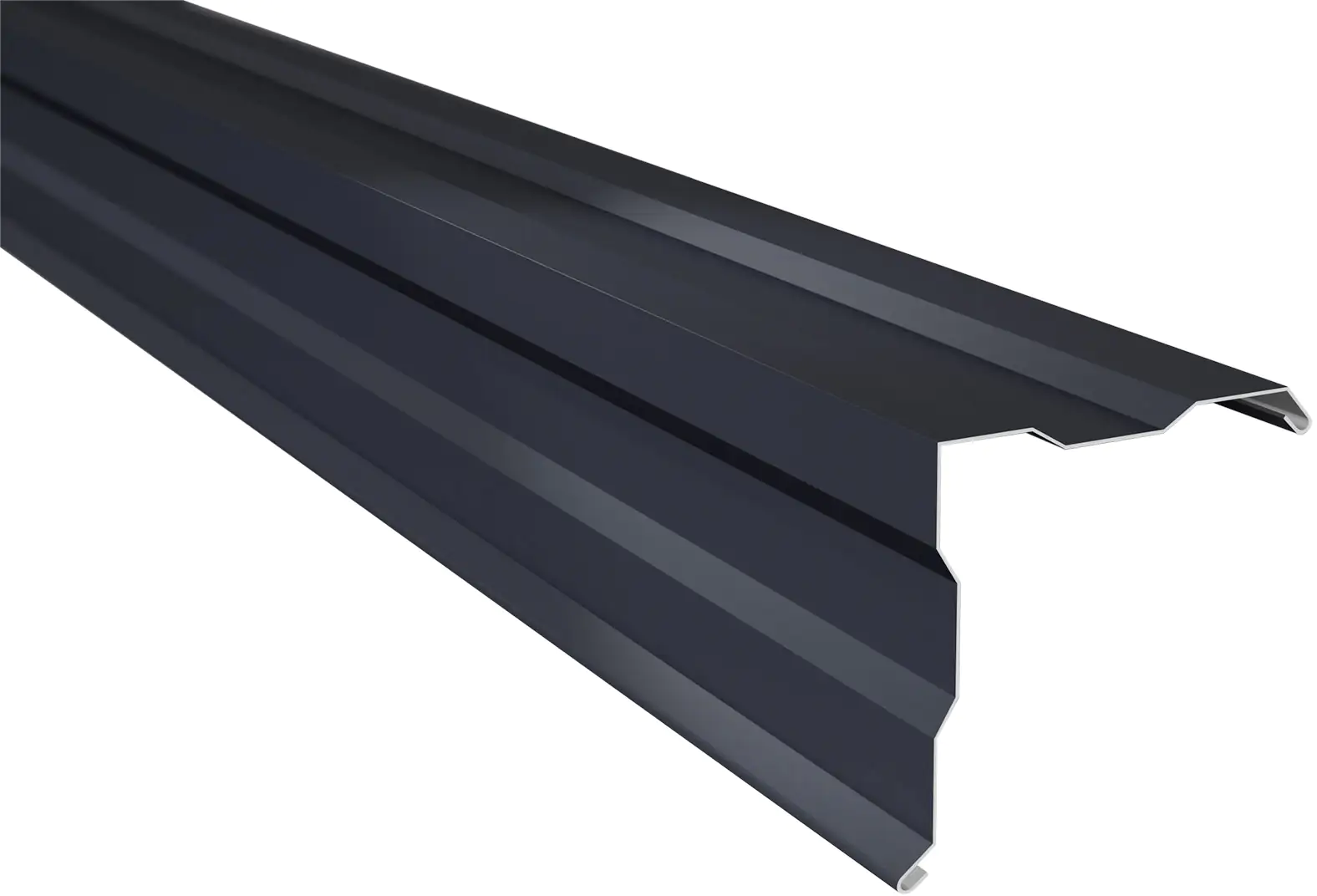 Weckman Ortgangwinkel gesickt 100 cm 115 x 115 mm anthrazit Weckman Ortgangwinkel gesickt 100 cm 115 x 115 mm anthrazit