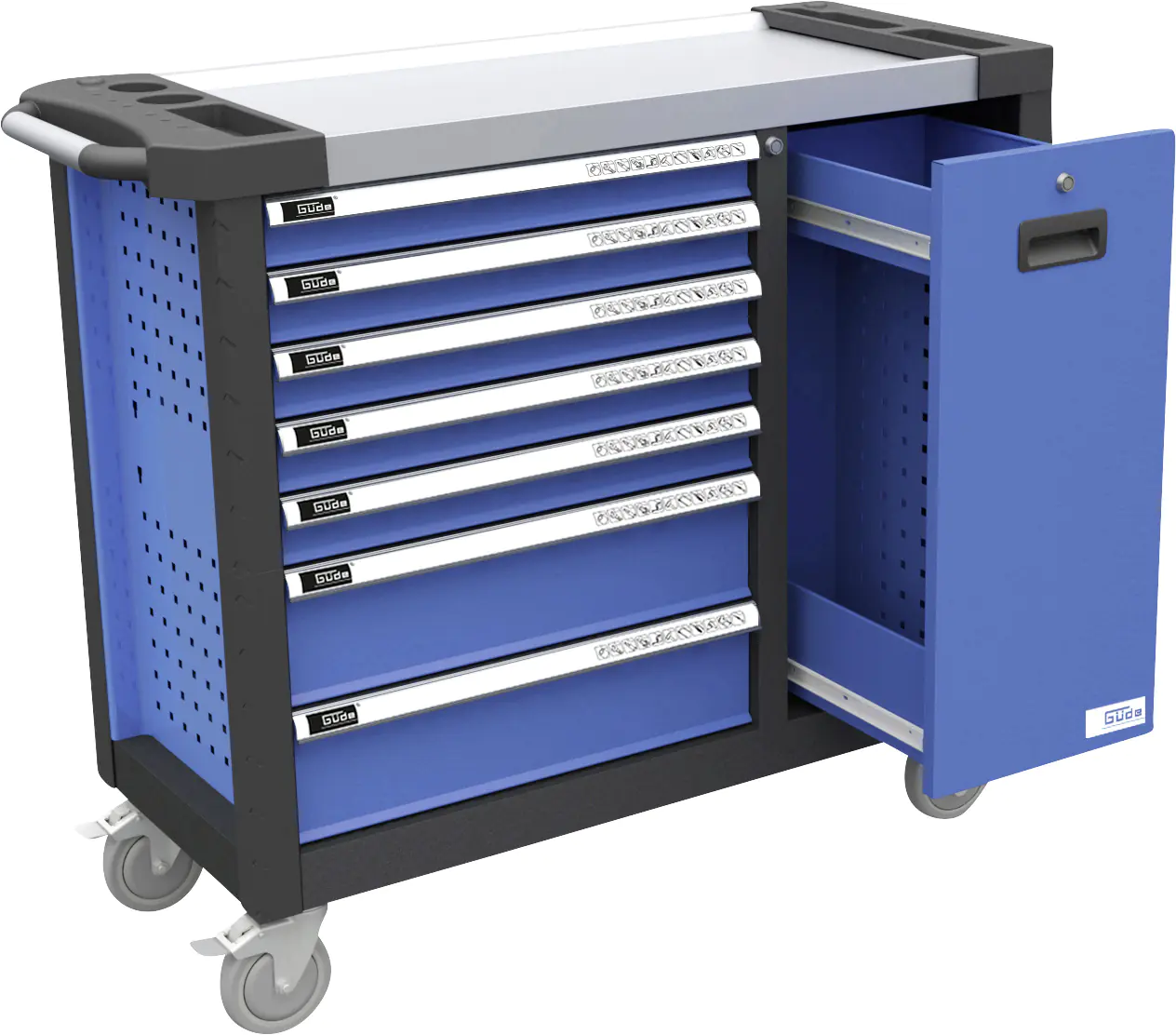 Werkstattwagen Premium GWPV 7/1 46 x 46 x 97 cm unbestückt Werkstattwagen Premium GWPV 7/1 46 x 46 x 97 cm unbestückt