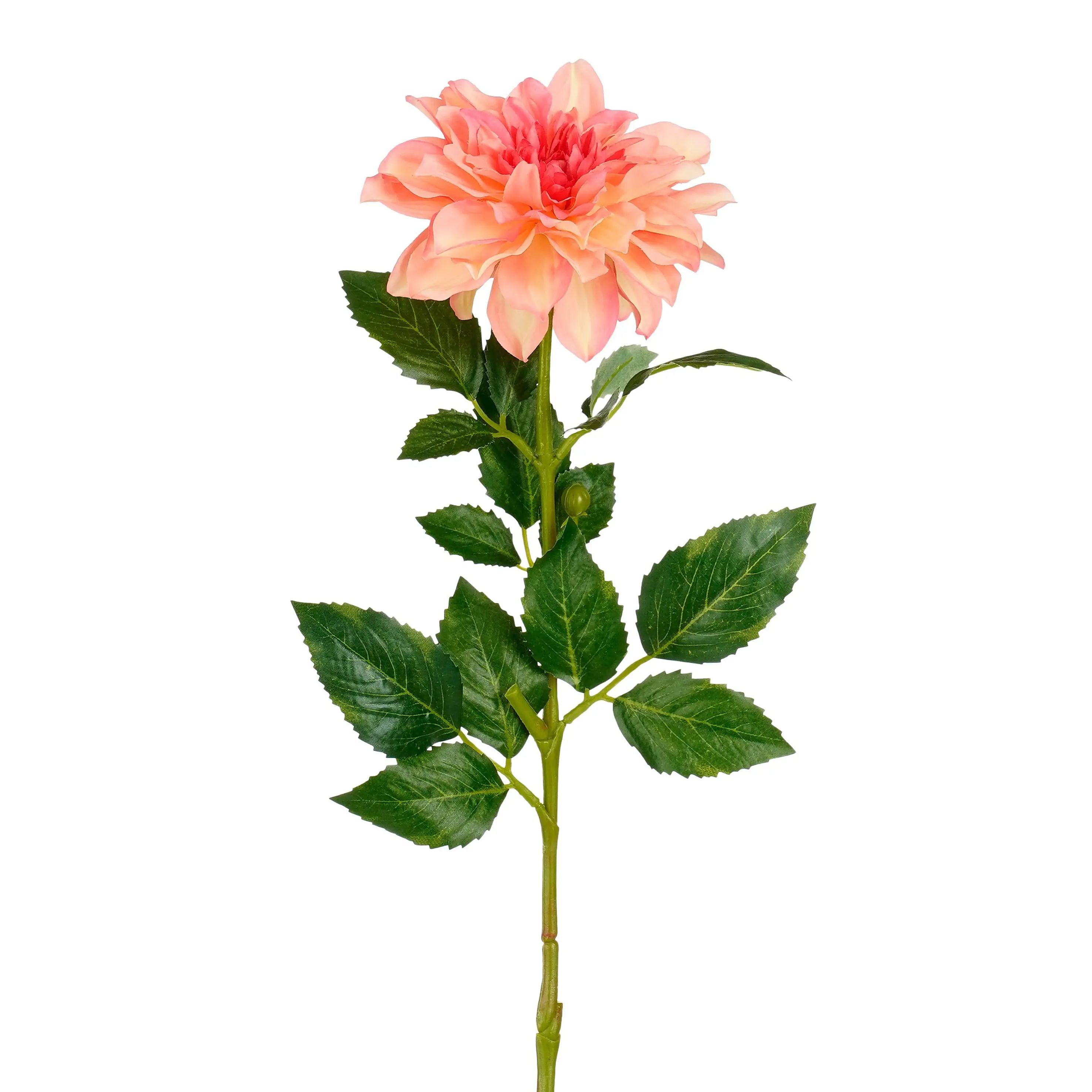 Mica Decorations künstliche Blume Dahlie lachs 59 cm