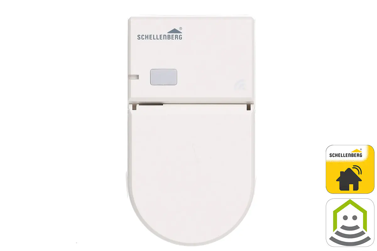 Schellenberg Funk-Steckdose außen weiß