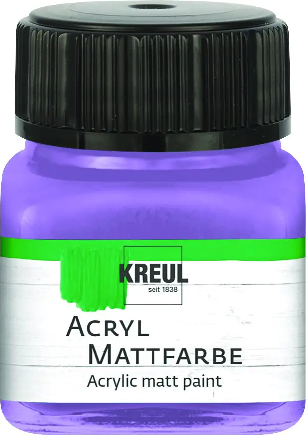 Kreul Acryl Mattfarbe flieder 20 ml