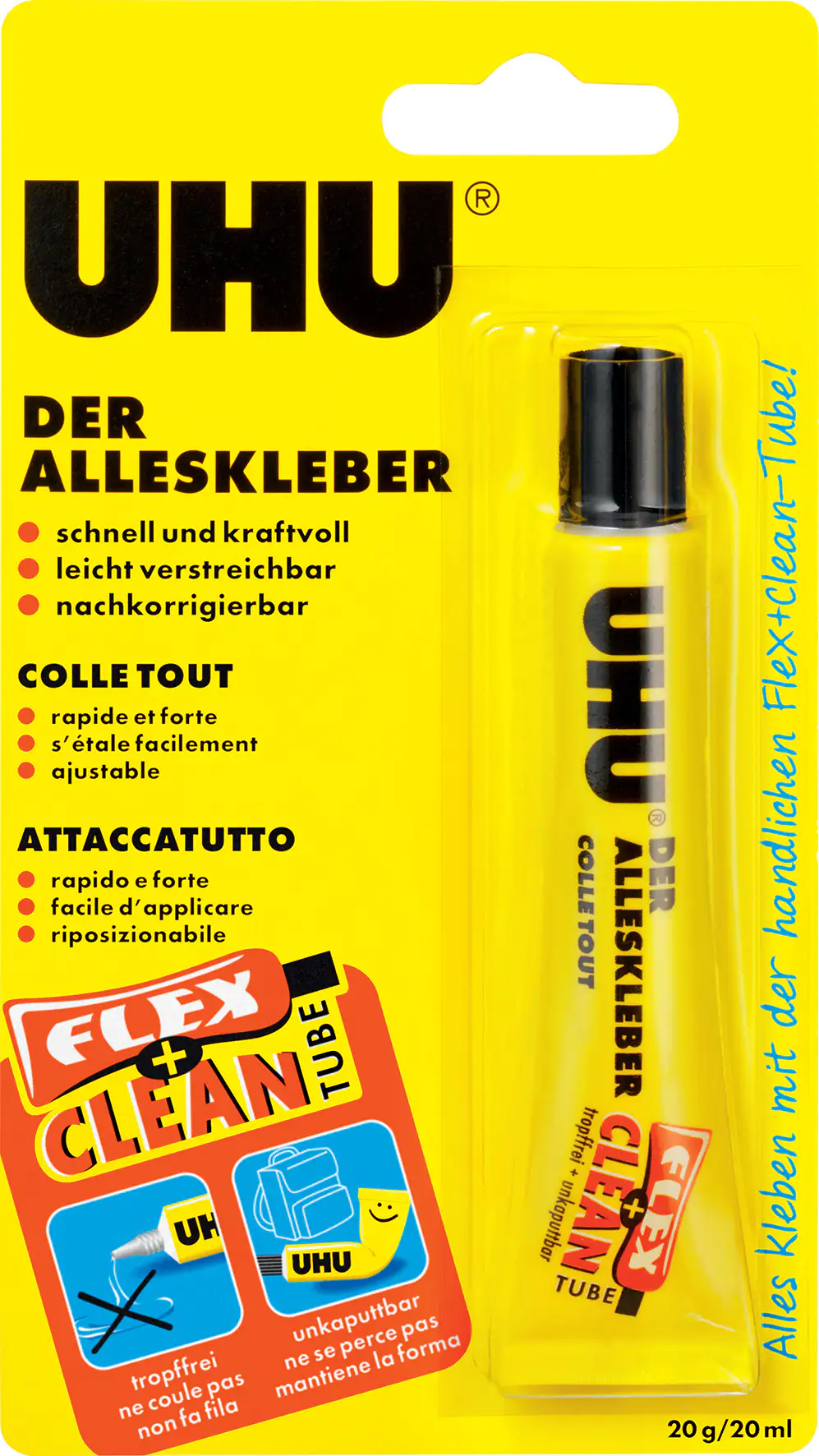 4026700464054_811261 UHU Alleskleber Flex Tube 20 g