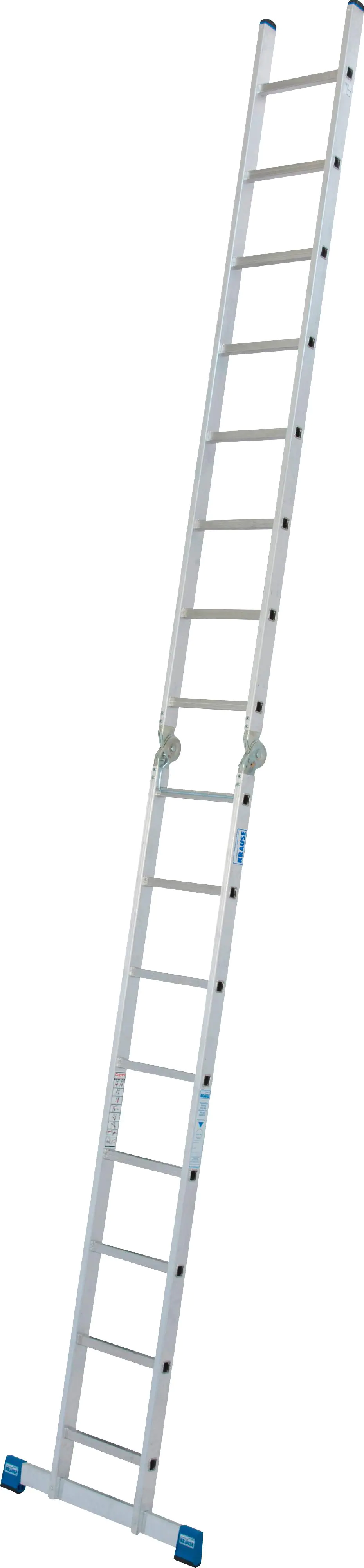 Krause Aluminium-Gelenk-Doppelleiter STABILO 5,48 m