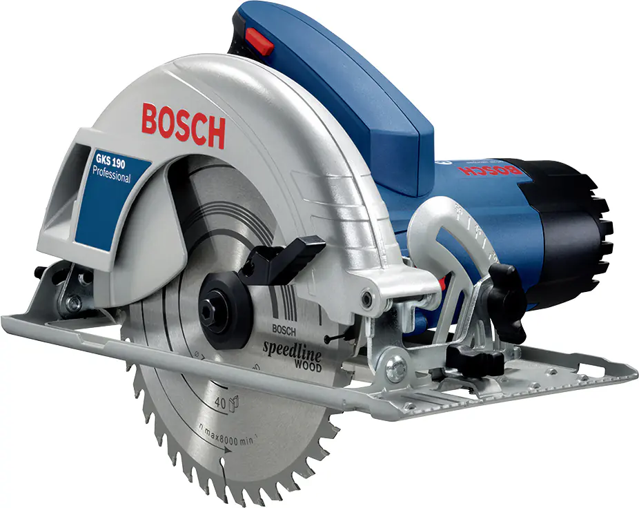 Bosch Professional Handkreissäge GKS 190 1400 W Sägeblatt 190 mm
