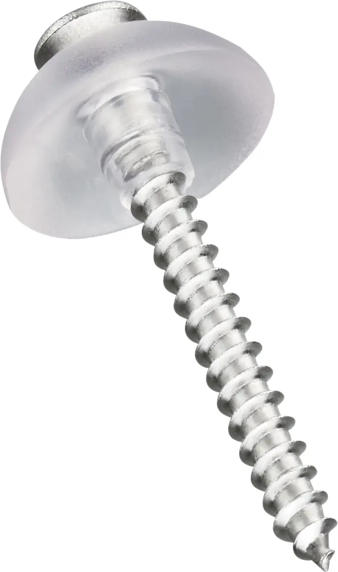 Gutta Edelstahlschrauben PZ 2 mit Dichtscheibe Ø 4,5 x 45 mm - 20 Stk.