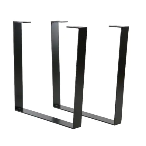 Primaster Tischgestell U-Form schwarz 71 x 70 cm Primaster Tischgestell U-Form schwarz 71 x 70 cm