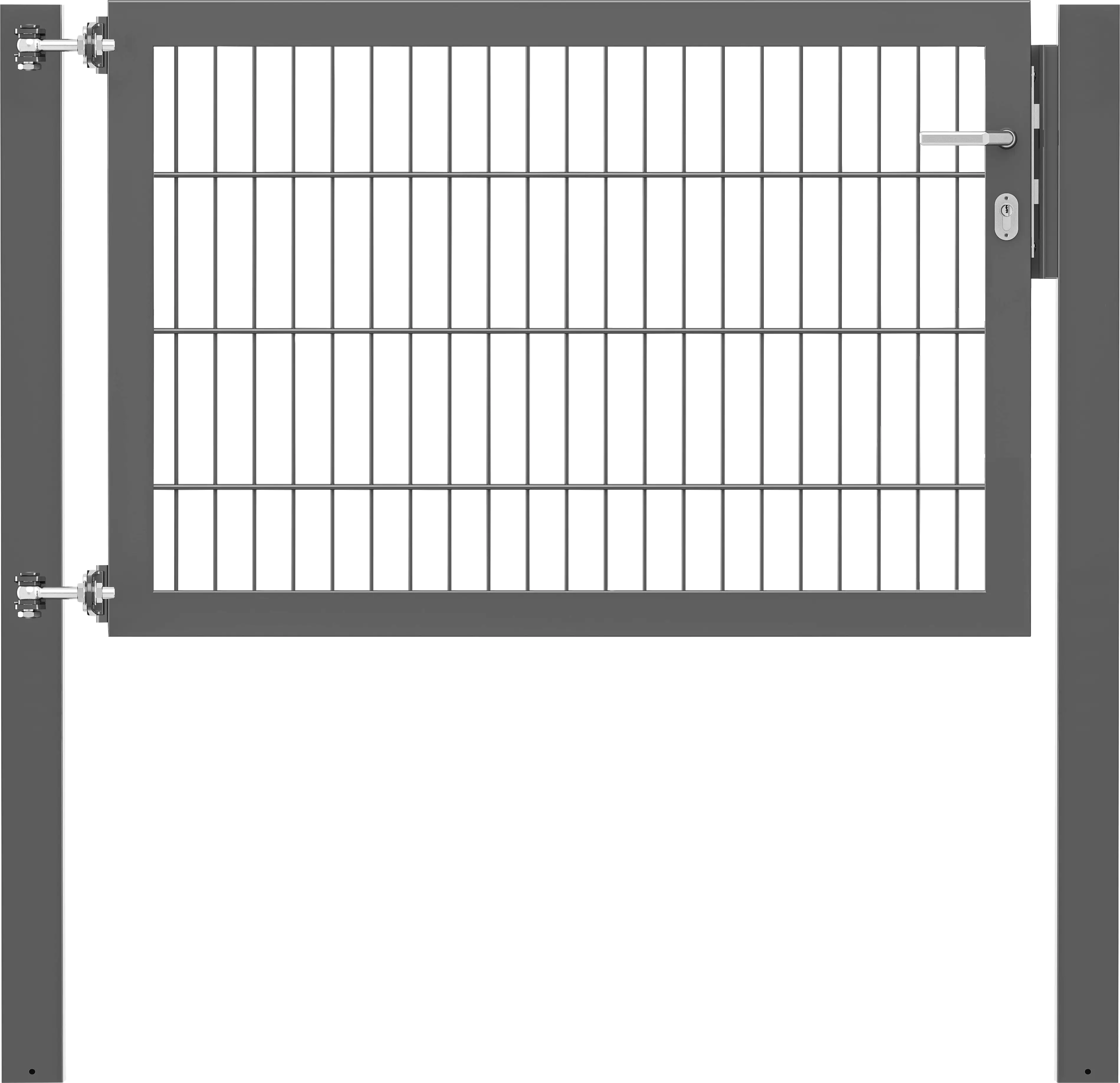Alberts Einzeltor Flexo Plus anthrazit 125 x 80 cm