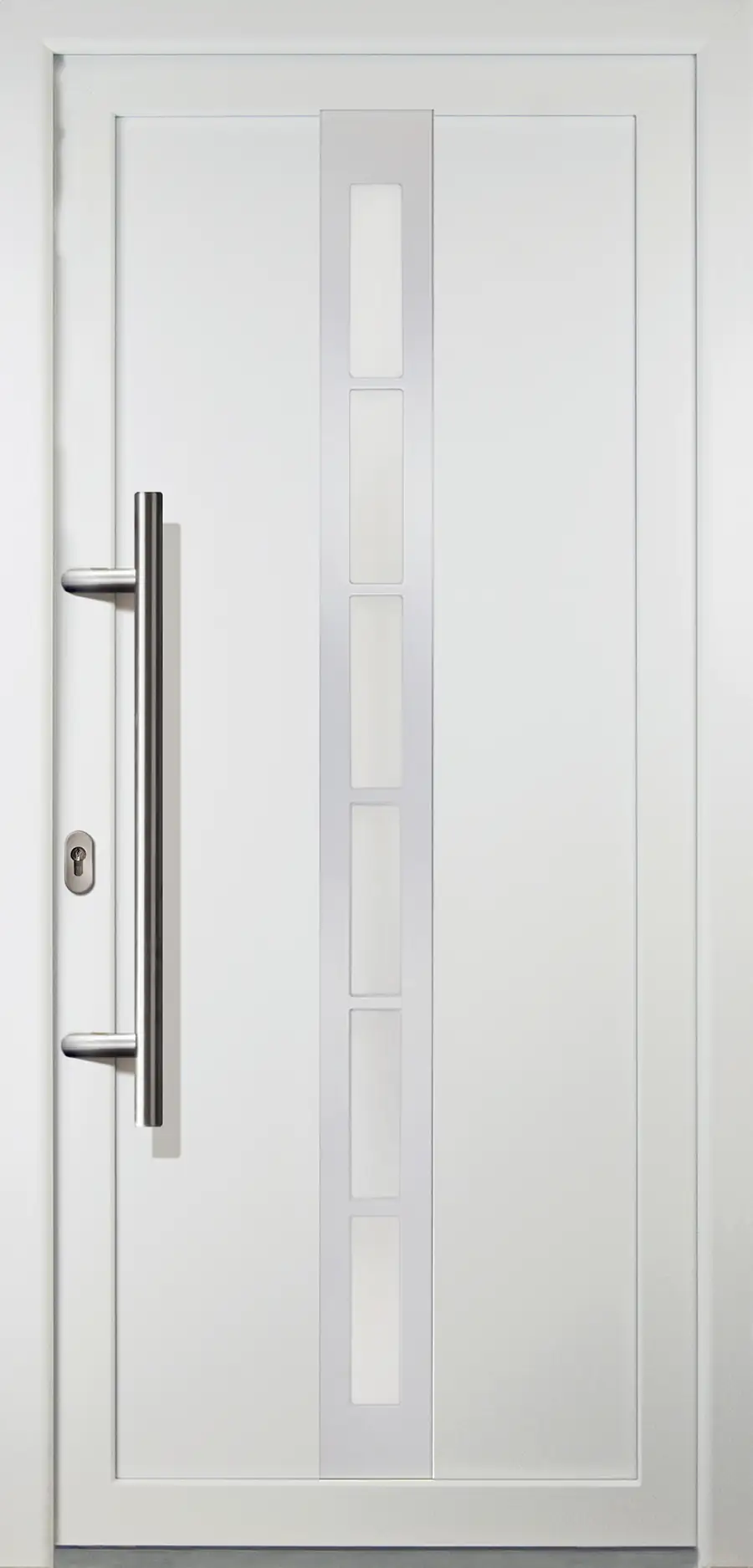 Meeth Haustür Signum PVC Exclusiv PVC Modell 38 98 x 208 cm DIN links weiß