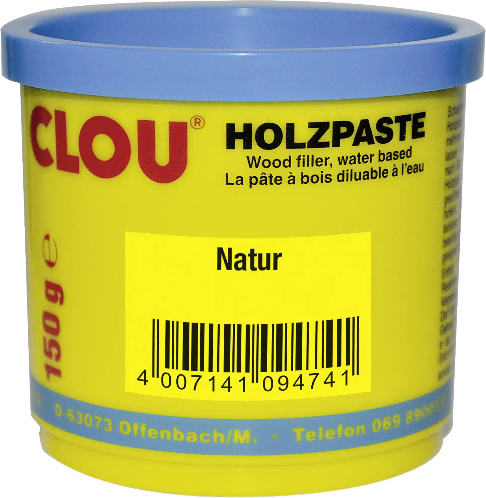 Clou Holzpaste 150 g natur