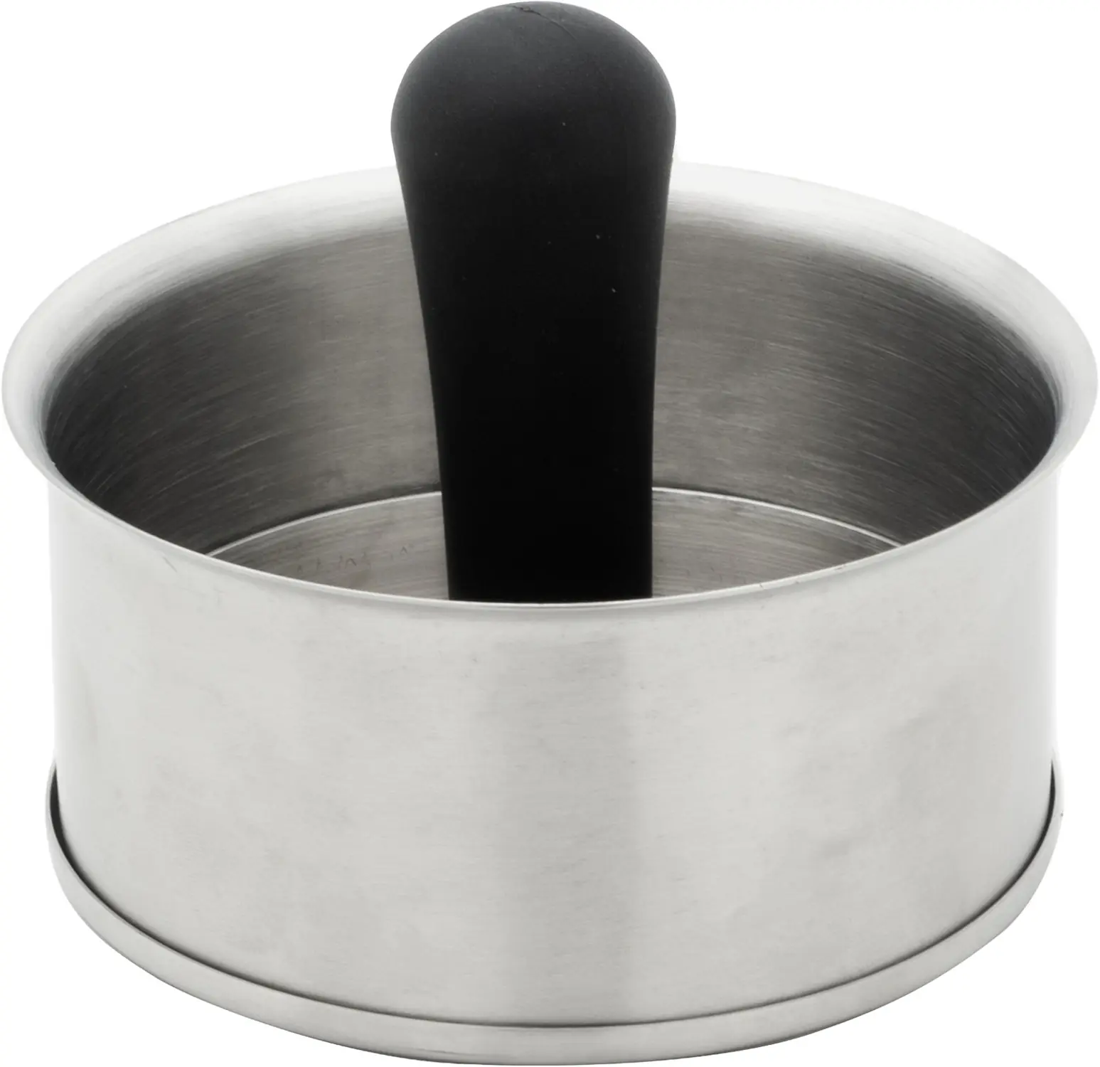 Primaster Burgerpresse Edelstahl mit Kunststoffgriff Ø 11 cm