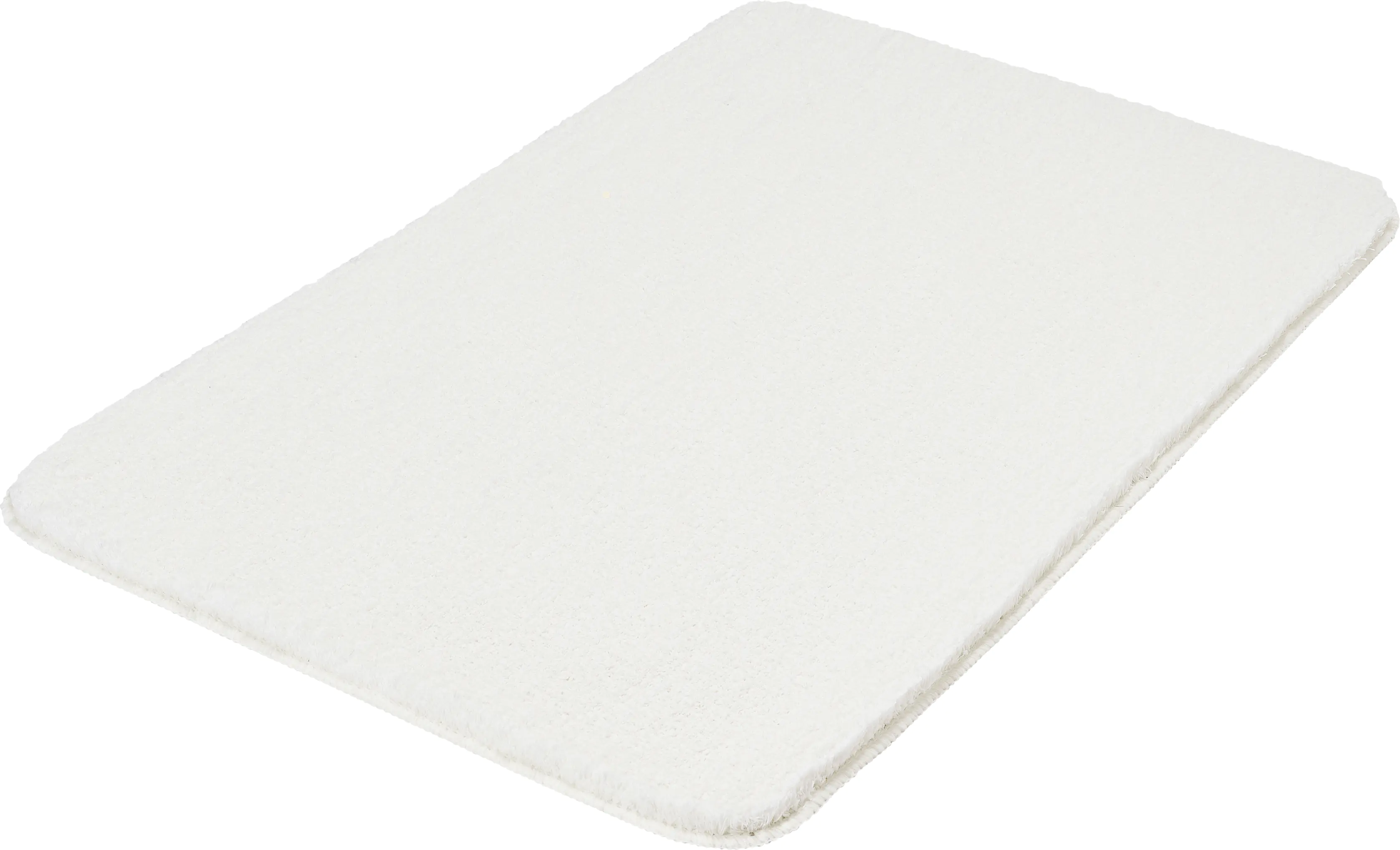 Marco Badteppich weiß Polyester 60 x 90 cm