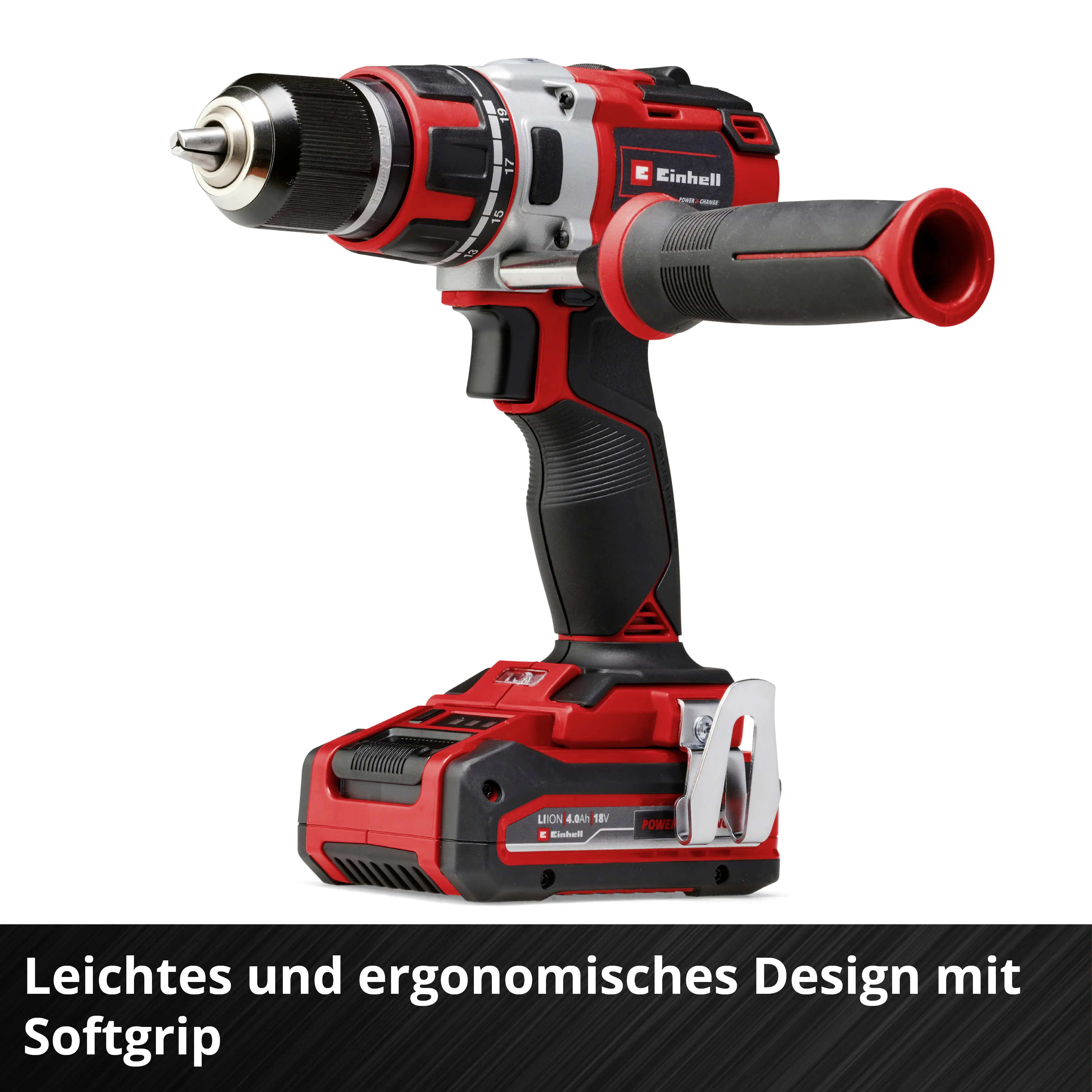 Einhell Professional Akku-Bohrschrauber TP-CD 18/80 Li BL Solo 18 V