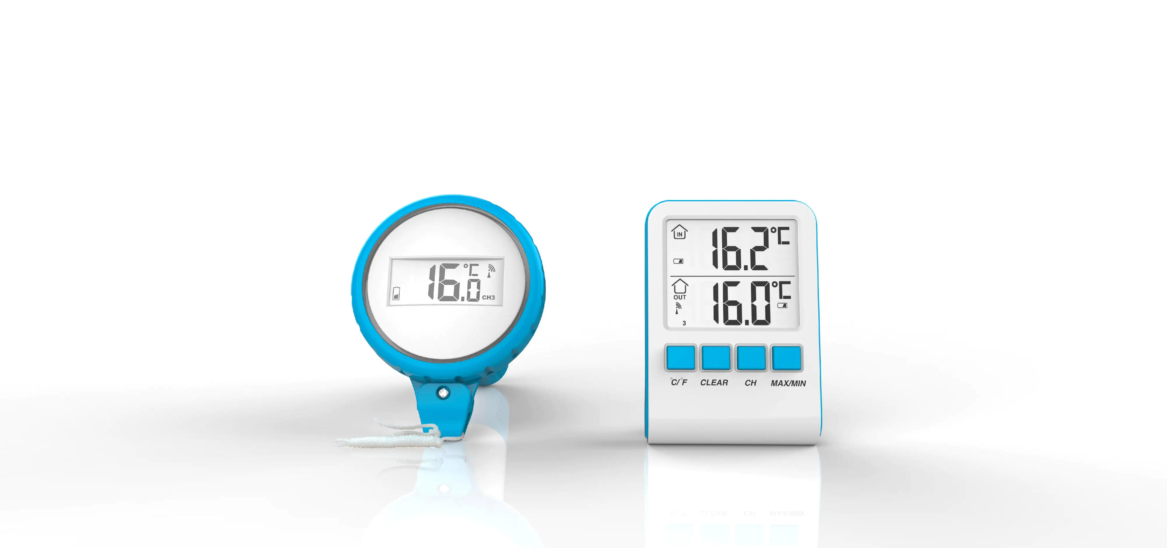 Steinbach Wireless Pool-Thermometer mehrfarbig Steinbach Wireless Pool-Thermometer mehrfarbig