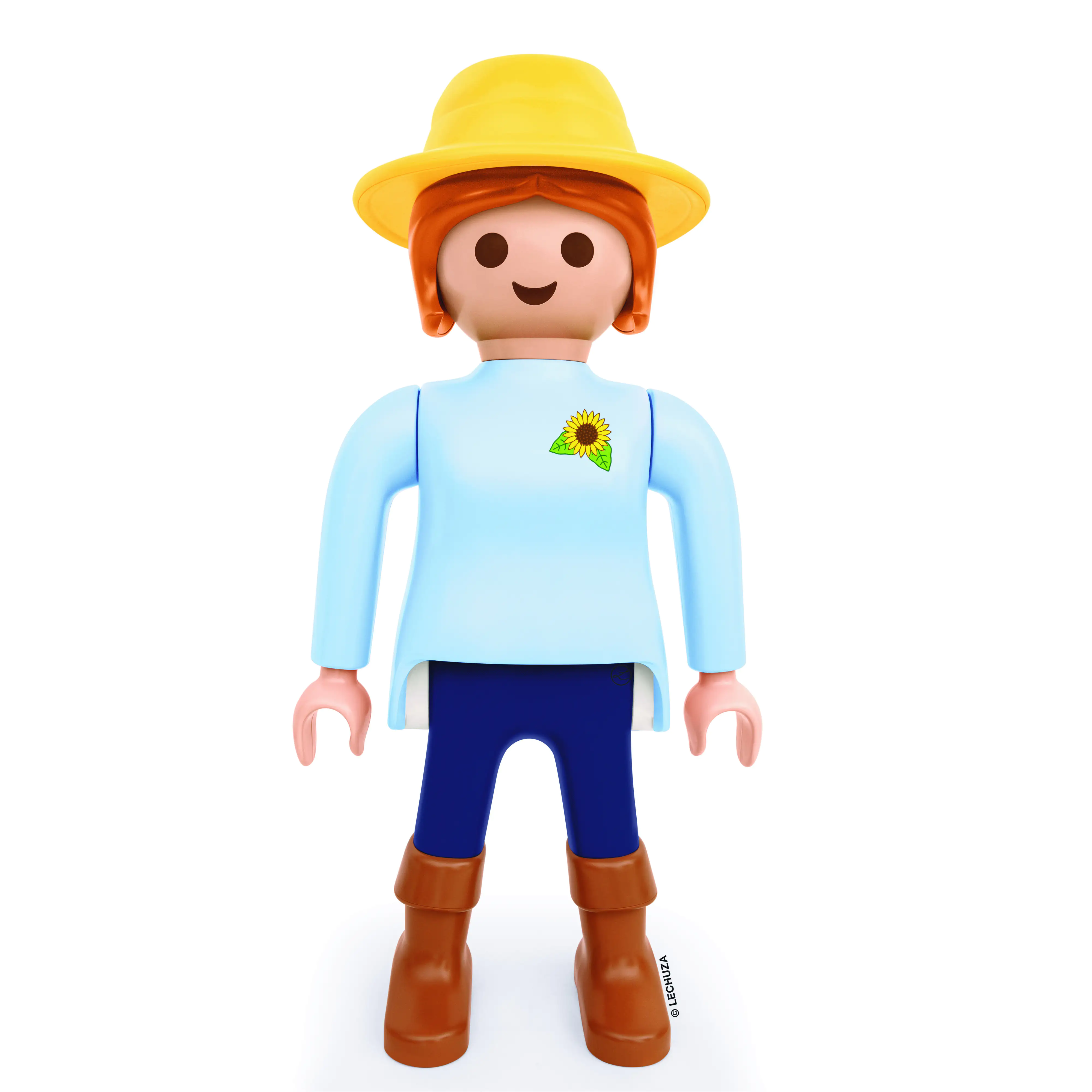 Lechuza Dekofigur Playmobil® Gärtnerin Hase 62,5 cm
