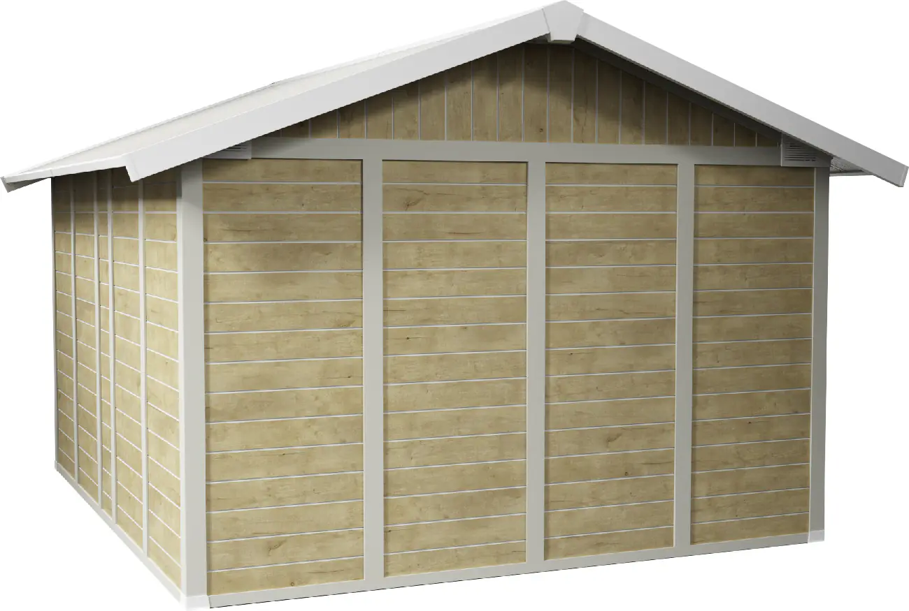 Grosfillex Gartenhaus Deco H 11 370 x 407 cm (inkl. Dachüberstand) Grosfillex Gartenhaus Deco H 11 370 x 407 cm (inkl. Dachüberstand)