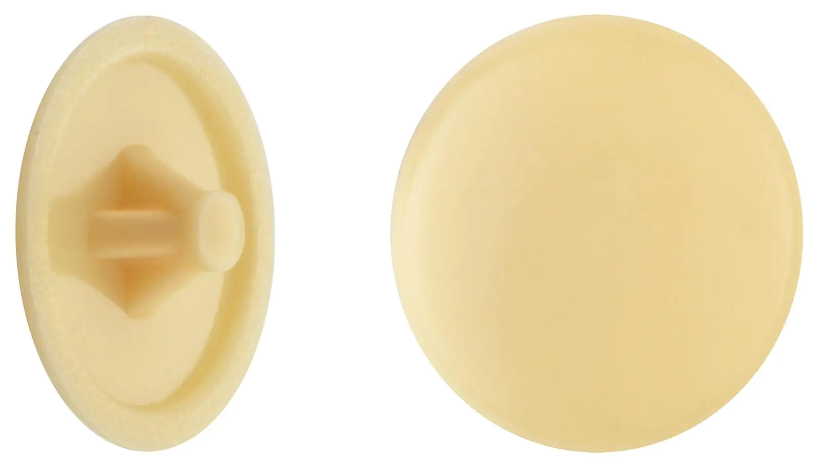 Abdeckkappen Ø 12 mm für PZ Schrauben beige - 50 Stk. Abdeckkappen Ø 12 mm für PZ Schrauben beige - 50 Stk.