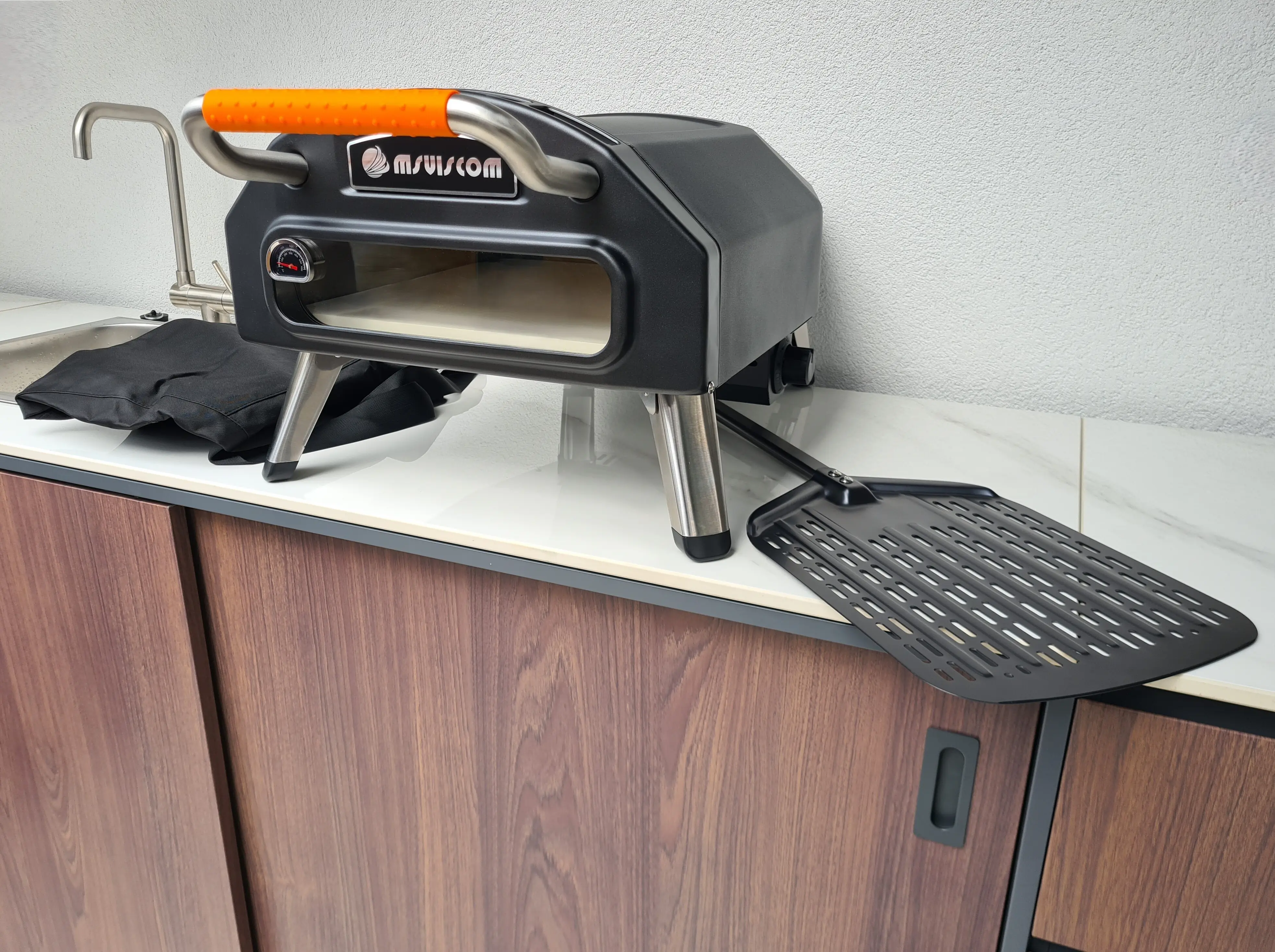 Bellano Living Gas Pizzaofen Outdoor inkl. 1 Brenner Bellano Living Gas Pizzaofen Outdoor inkl. 1 Brenner