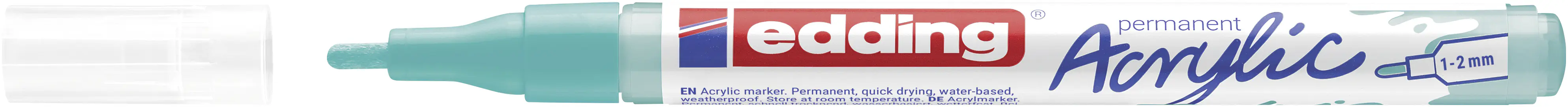 edding 5300 Acrylmarker fein opulent türkis 1 -2 mm