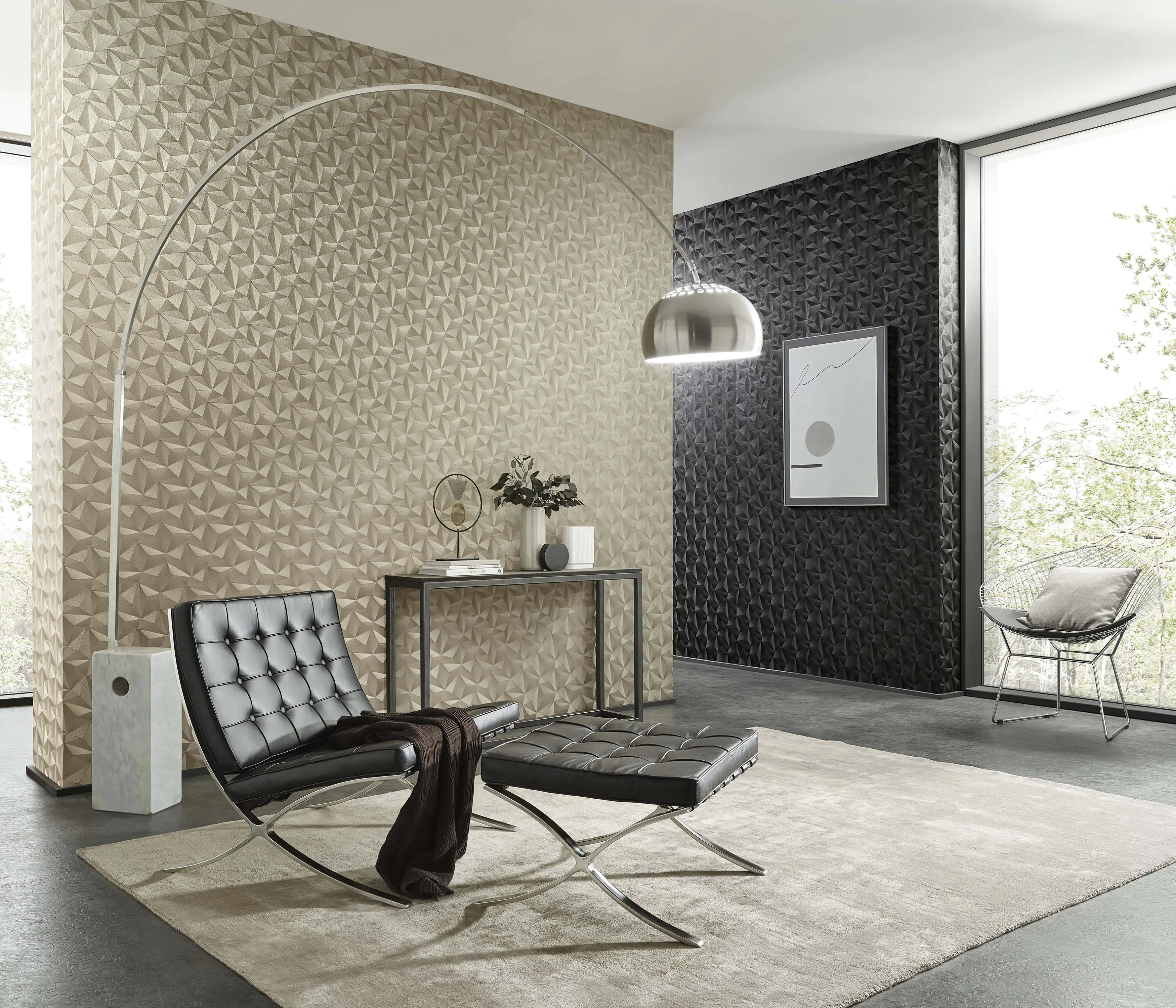 Erismann Vliestapete 10106-30 Spotlight grafik gold 10,05 x 0,53 m