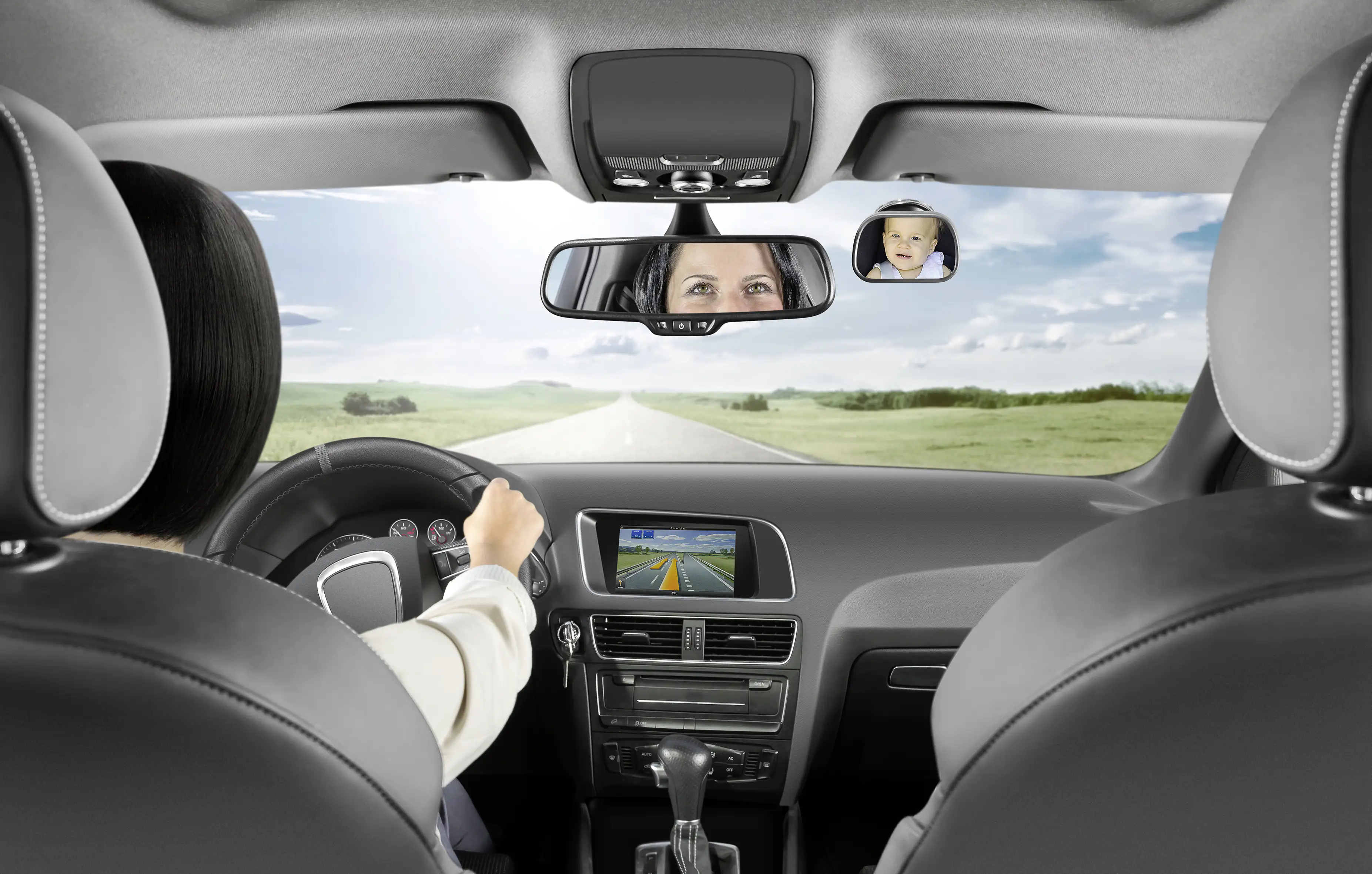 reer Sicherheitsspiegel 90x60 90 x 60 mm