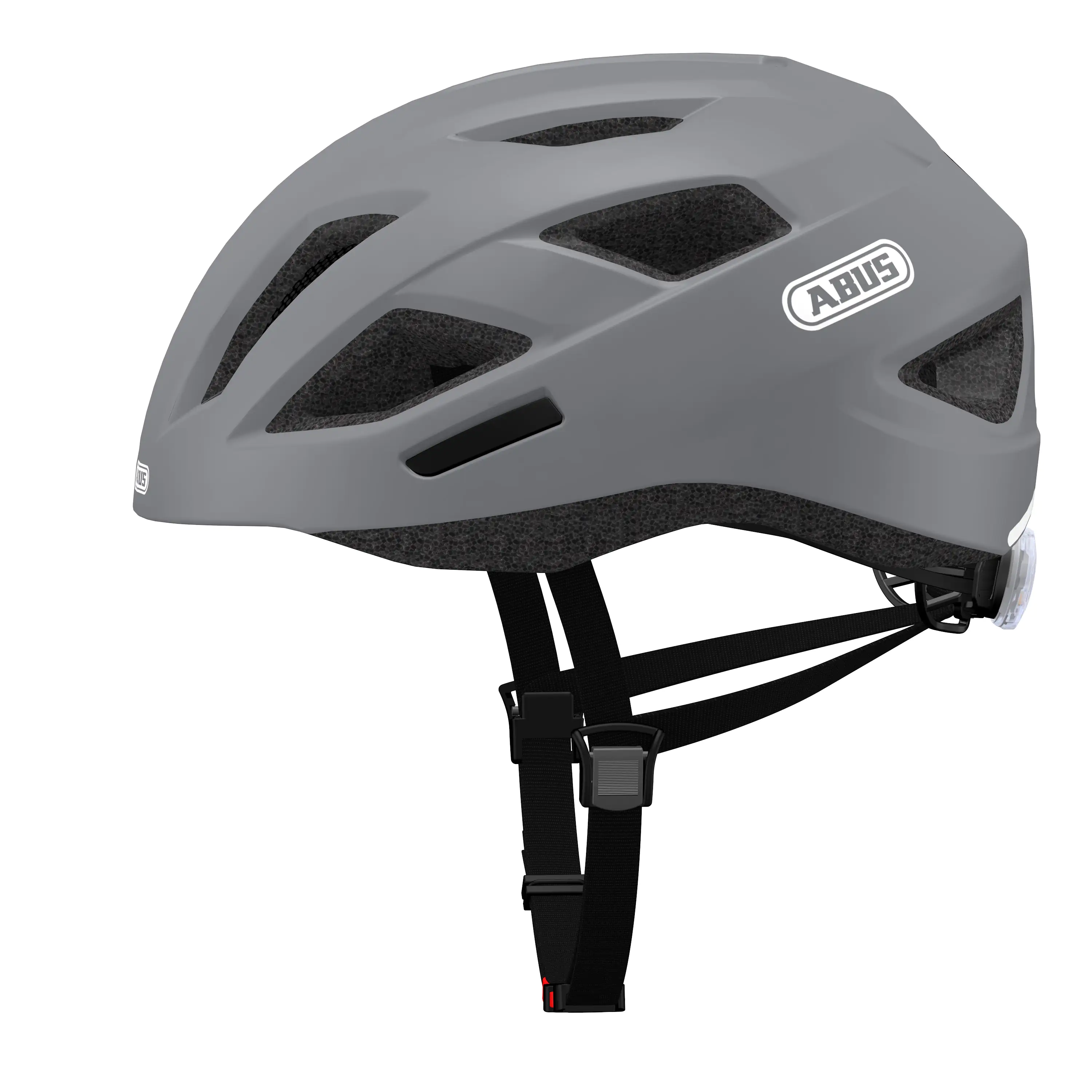 Abus Fahrradhelm City M grau matt Abus Fahrradhelm City M grau matt