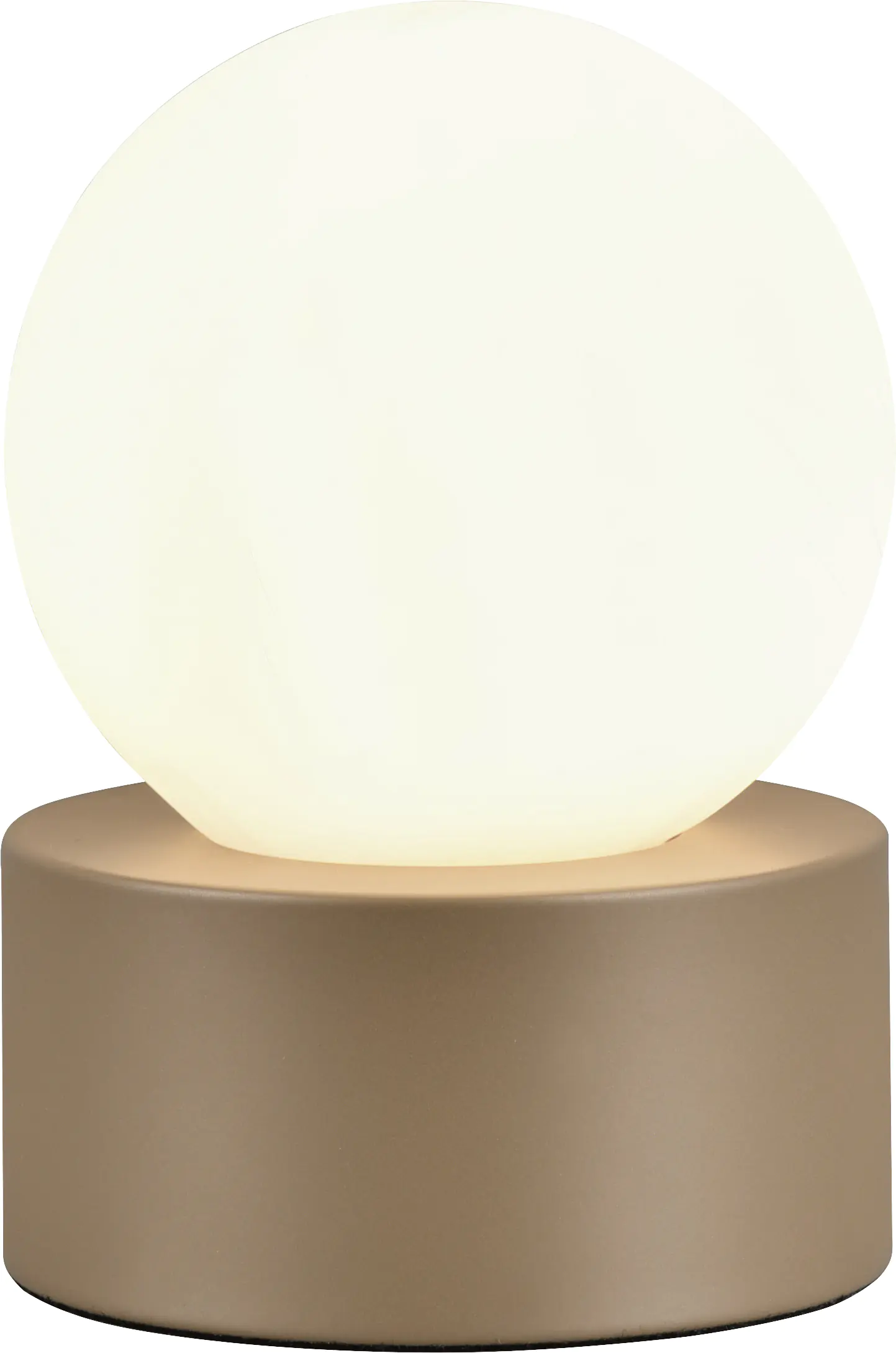 Trio Leuchten Tischleuchte Countess E14, weiß, Metall/Glas