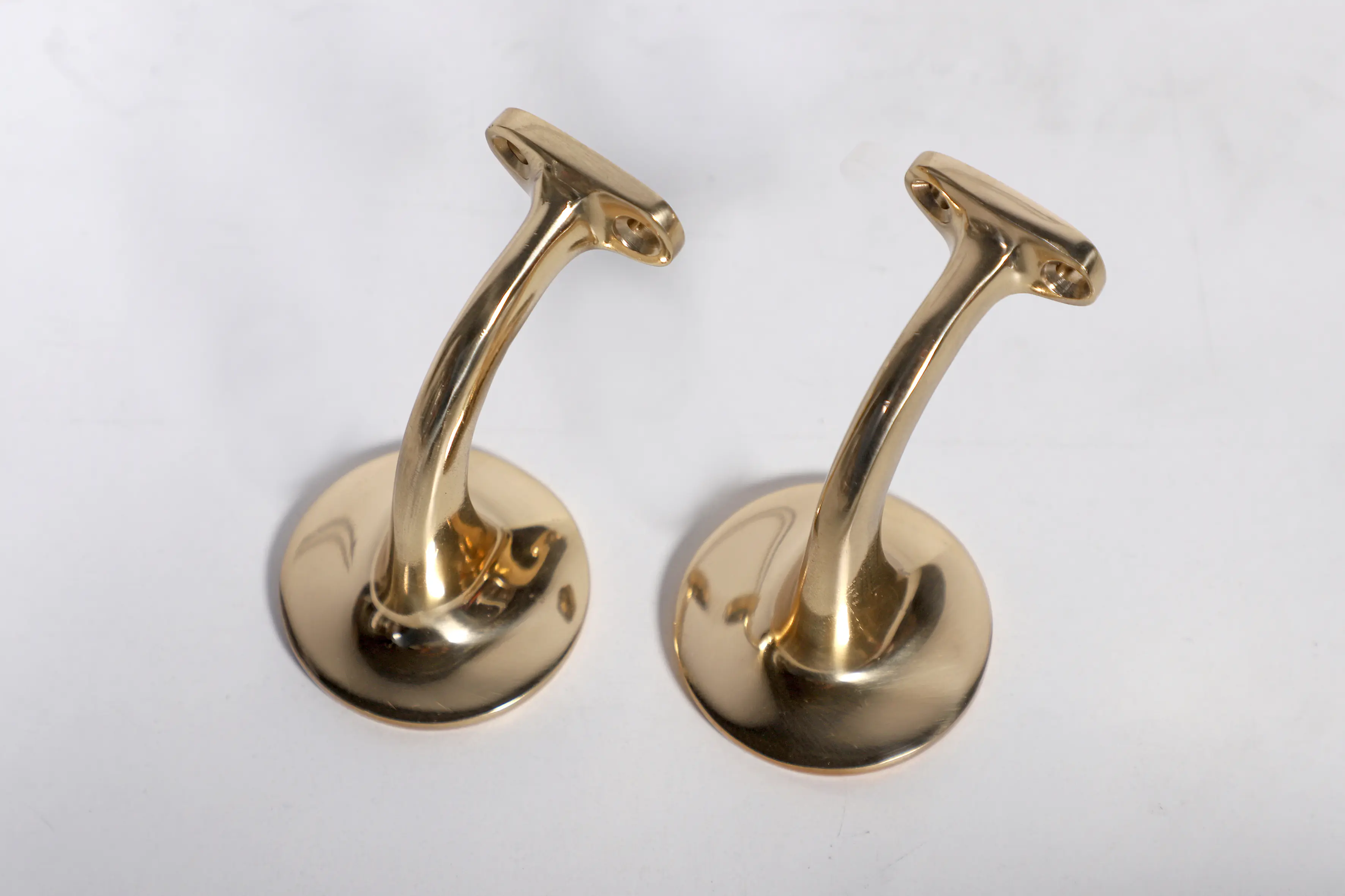 Dieda Handlaufkonsolen Messing poliert