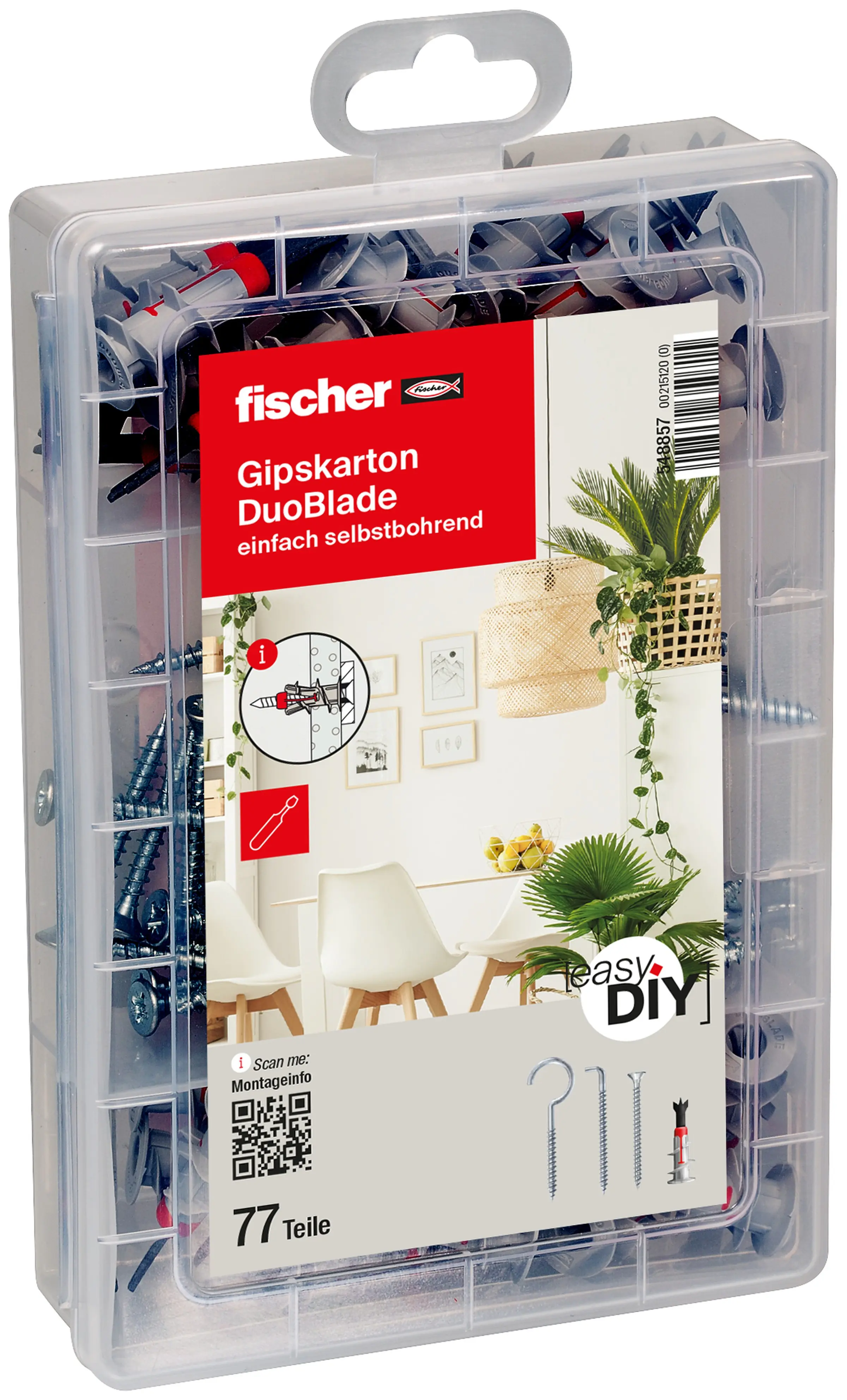 Fischer Meister-Box DuoBlade - 77 Stück