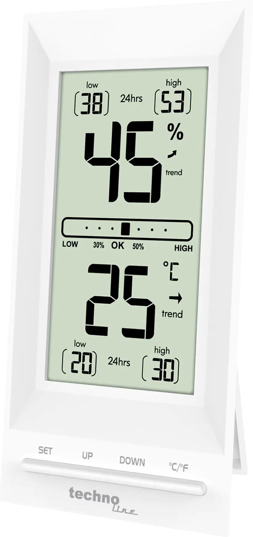 Technoline Thermo-Hygrometer WS 9129 mit Komfortanzeige