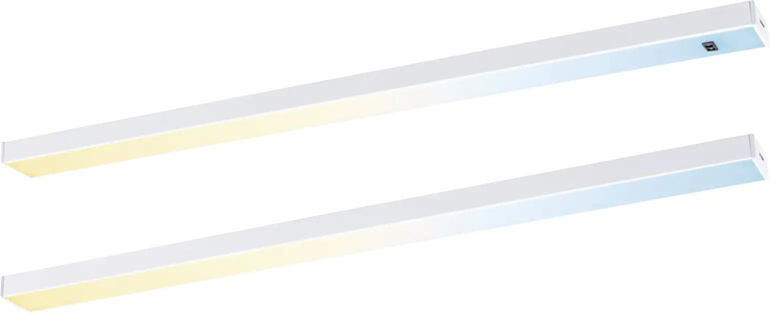 Paulmann LED Lichtleiste Inline weiß 35 cm TW 2er Set Paulmann LED Lichtleiste Inline weiß 35 cm TW 2er Set