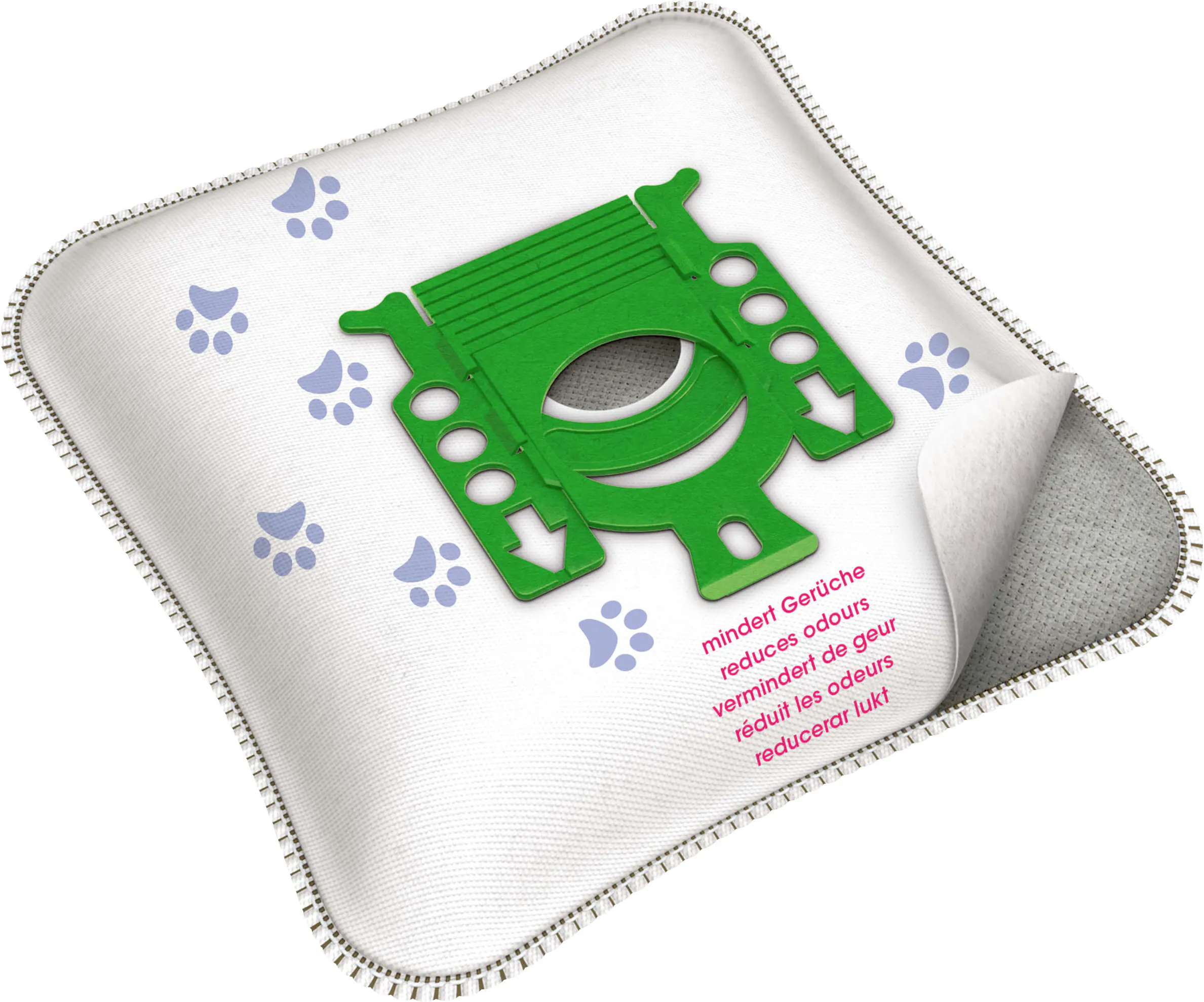 Swirl M 40 EcoPor Anti-Geruch Staubsaugerbeutel 4 Staubbeutel + 1 Filter