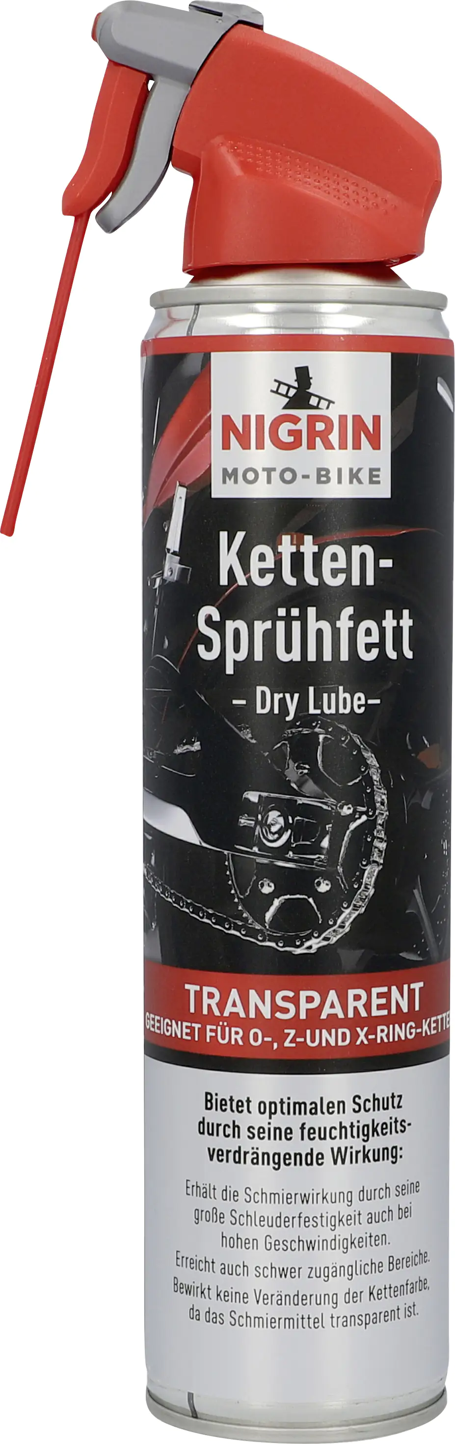 Nigrin MOTO-BIKE Ketten-Sprühfett DryLube 400ml Nigrin MOTO-BIKE Ketten-Sprühfett DryLube 400ml