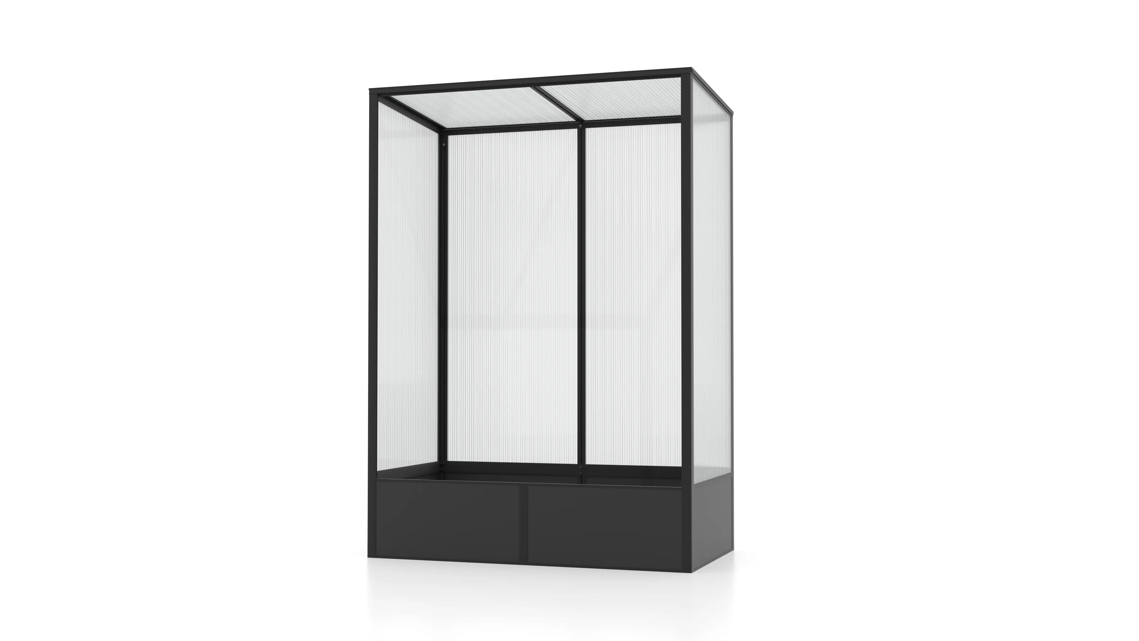 Vitavia Tomatenhaus Napoli 900 HKP 4 mm schwarz 131 x 68 cm