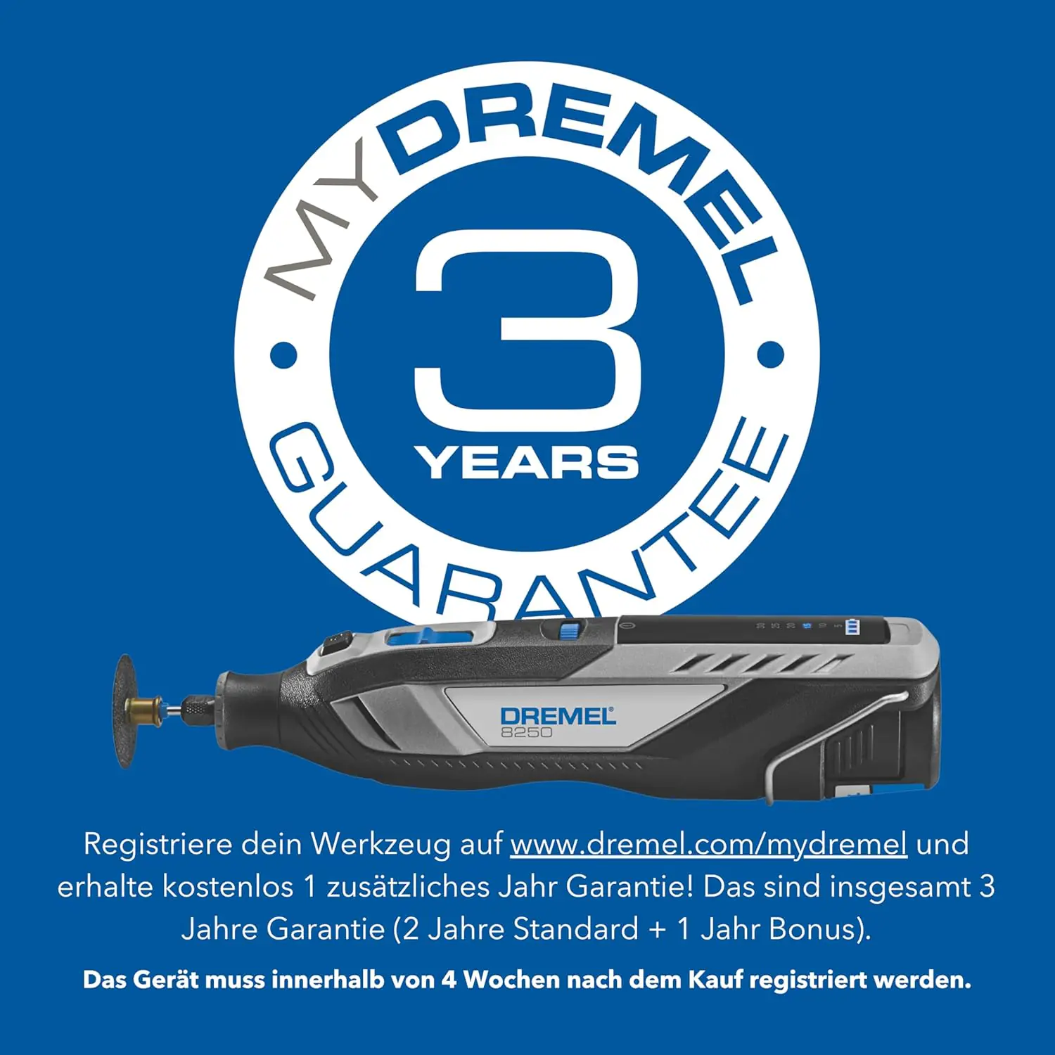 Dremel Akku-Multitool 8250-5/65 8250 Platinum+ 12V 2 Ah 65-teilig