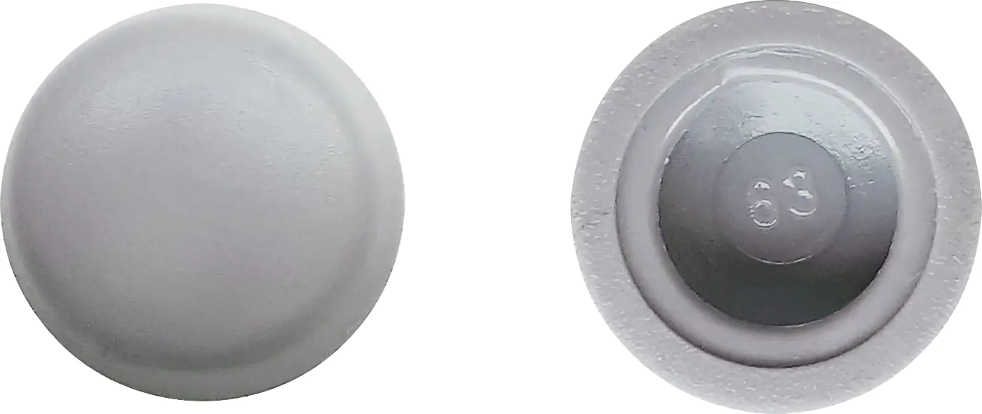 4260036893236 Sarei Abdeckkappen grau 12 Stück