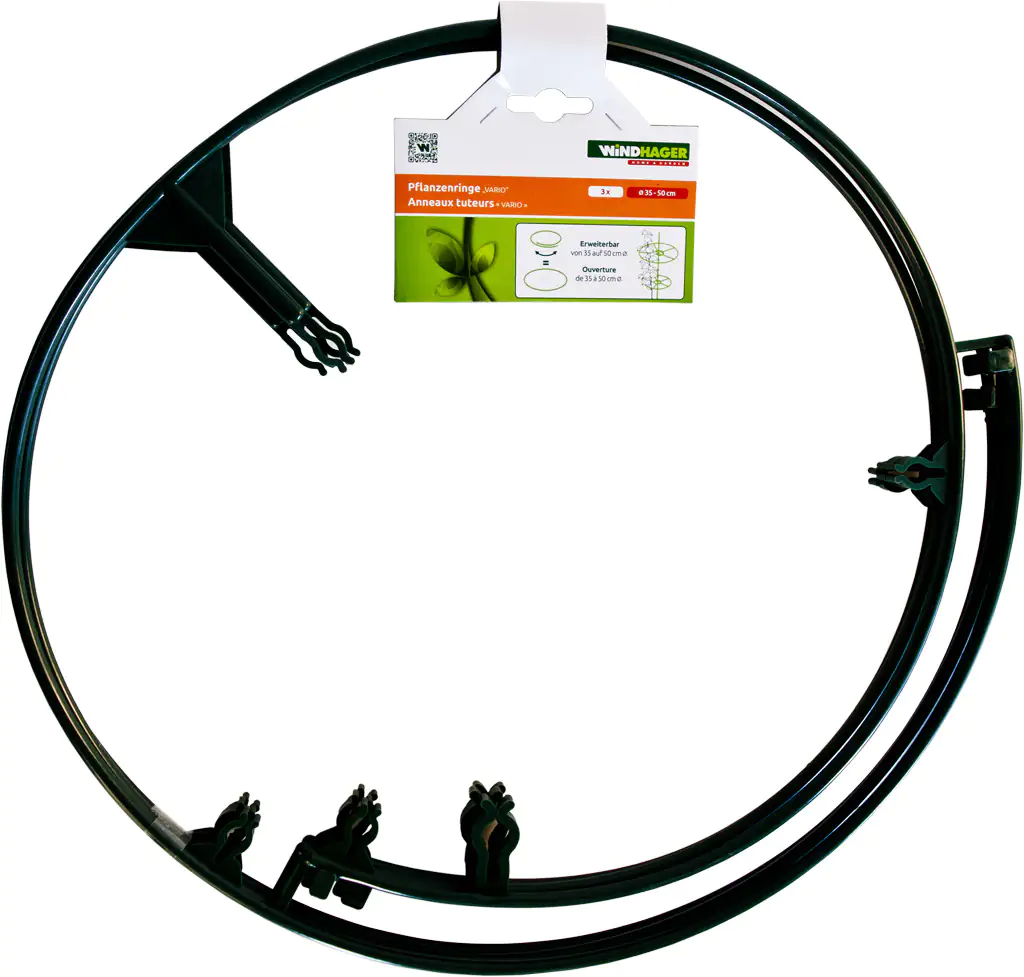 Windhager Pflanzenring Vario 30 - 40 cm, 3 Stück