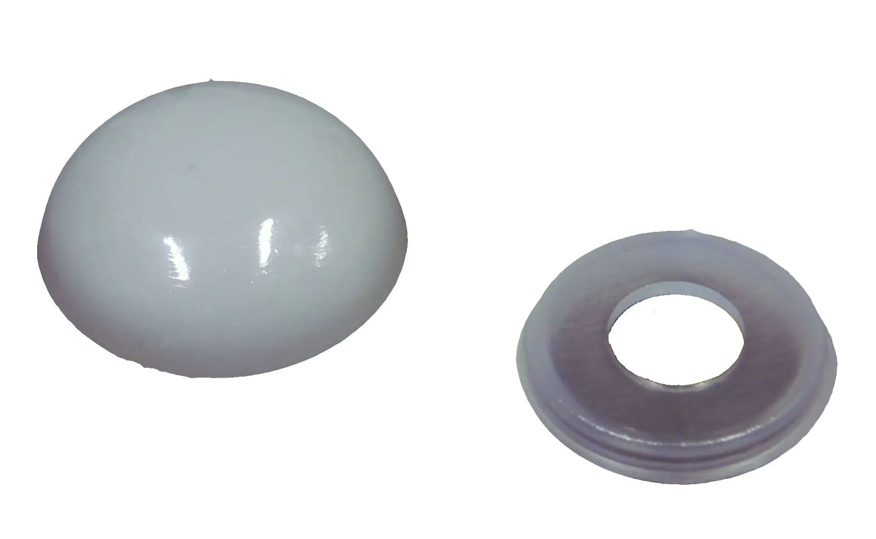 Abdeckkappen Ø 15 mm grau