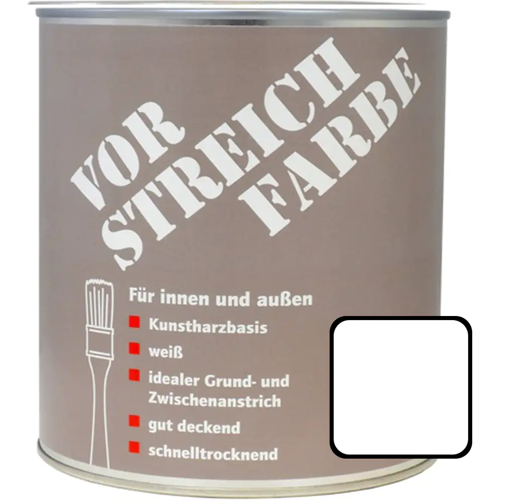 Vorstreichfarbe 2 L weiß matt Vorstreichfarbe 2 L weiß matt