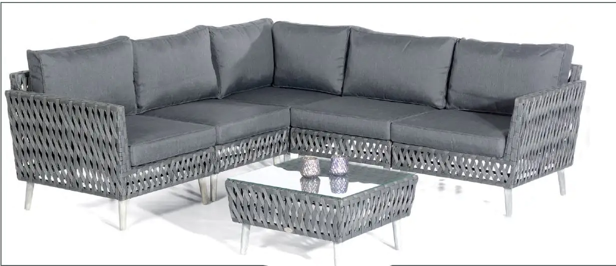 Sunny Smart Lounge Gruppe Lancaster metallic-schwarz