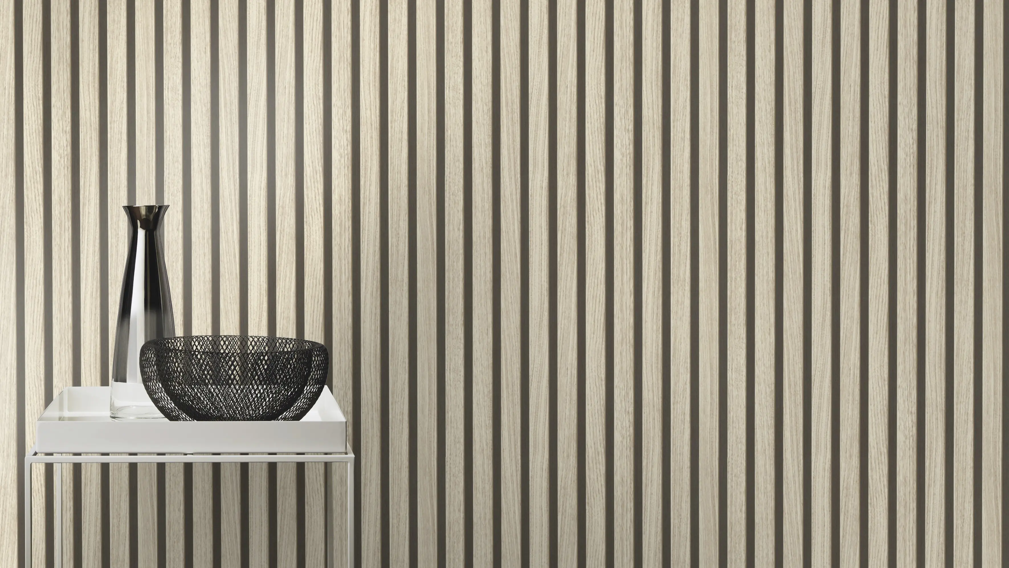 Rasch Vliestapete 499315 Factory V, Akustikpanele hellbraun, 10,05 x 0,53 m