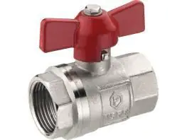 Kugelhahn 1/2" Innen, mit Flügelgriff