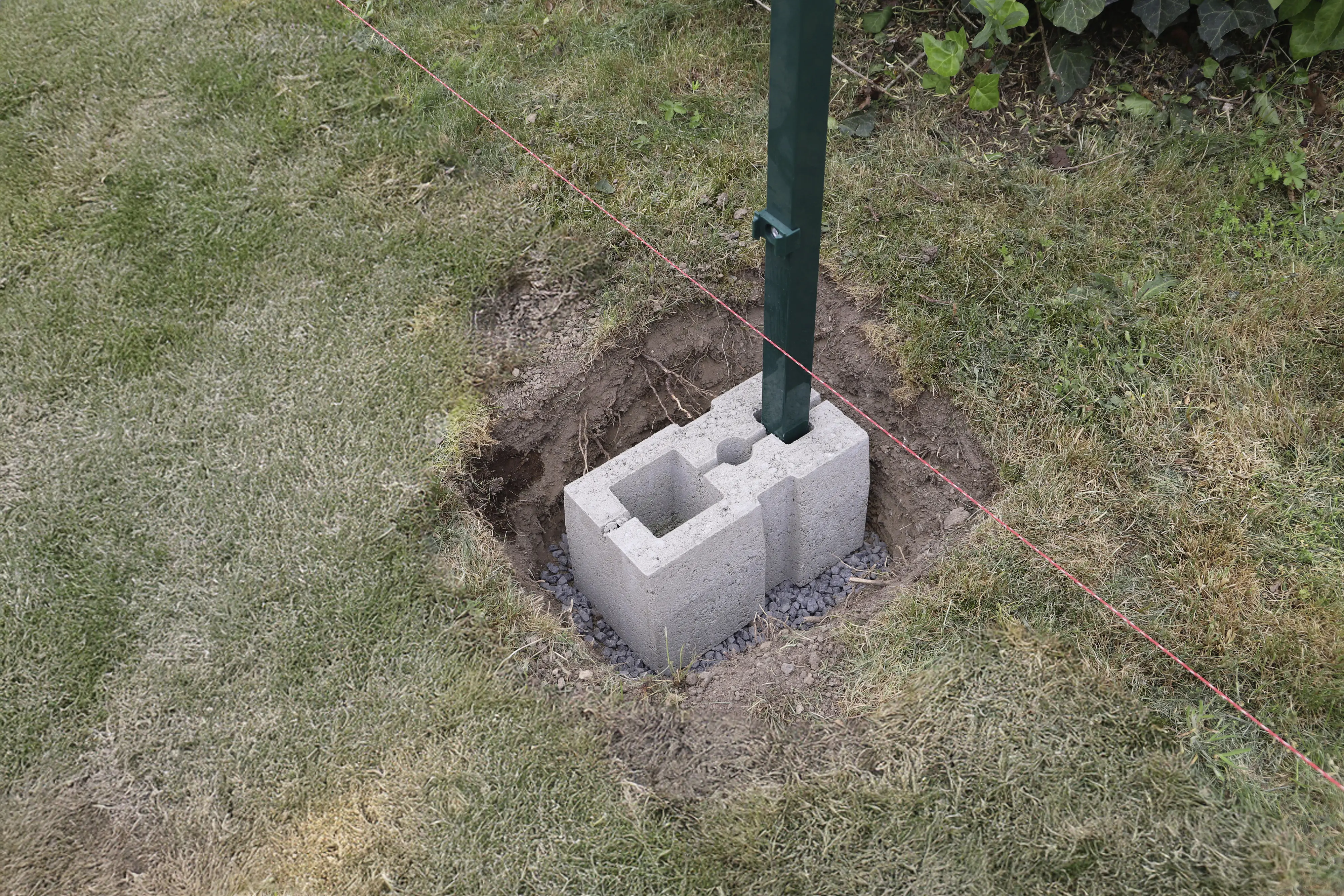 EHL Universal Fundamentstein 32 x 18 x 20 cm grau