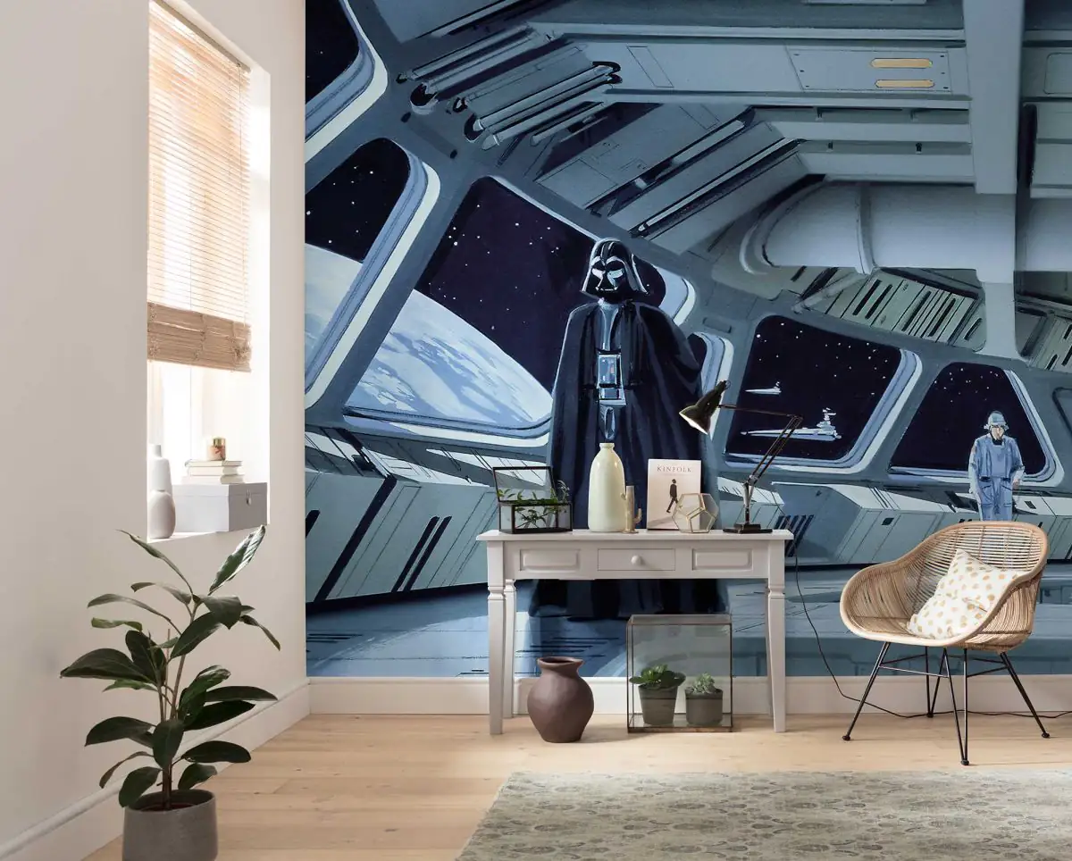 4055065510793_1 Komar Vlies Fototapete Star Wars Classic Darth Vader 500 x 250 cm